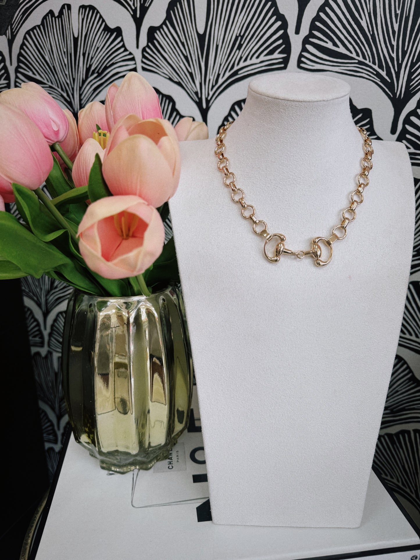 Spectacular Bit Necklace - Shiny Gold