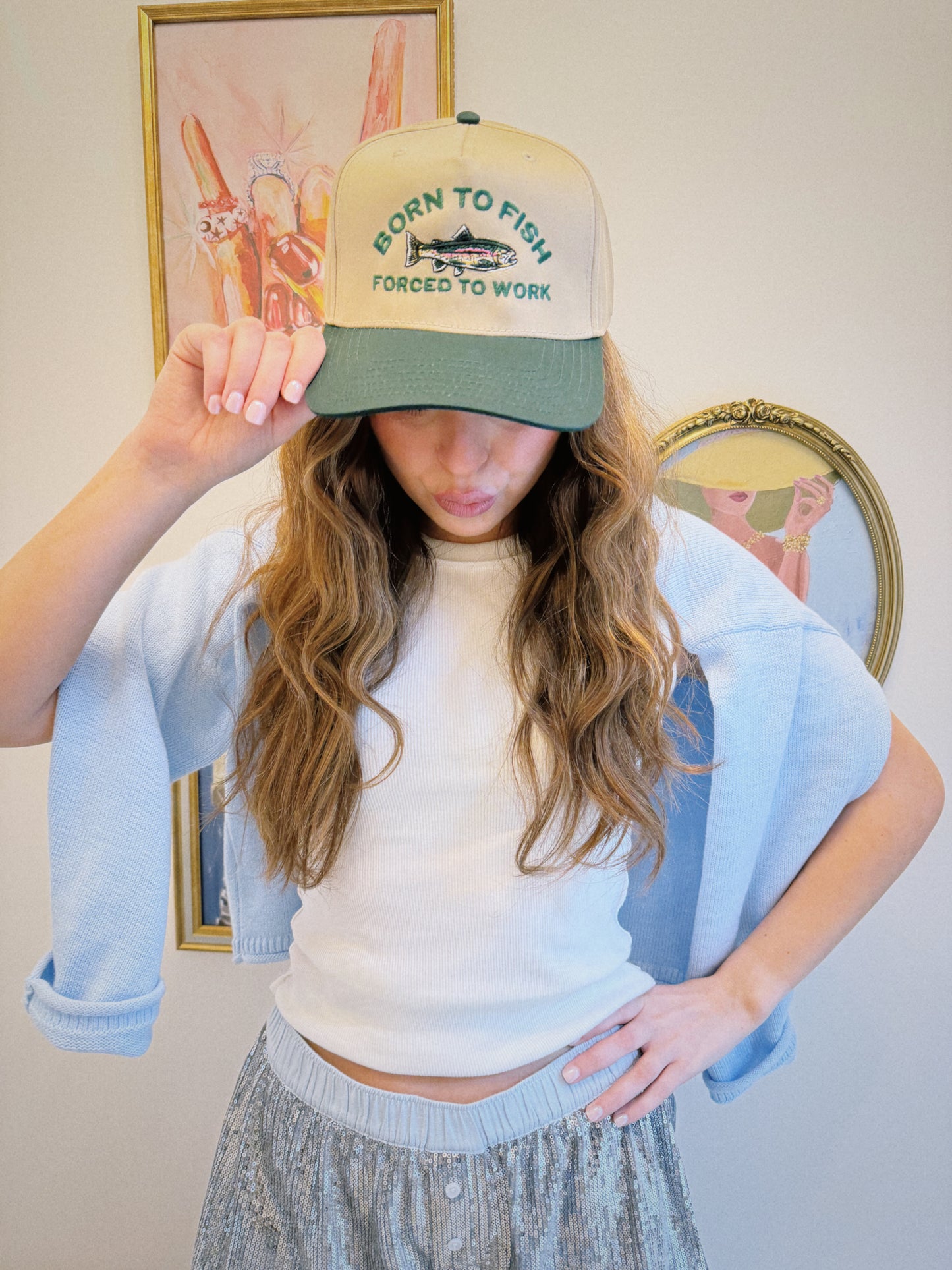 Born To Fish Trucker