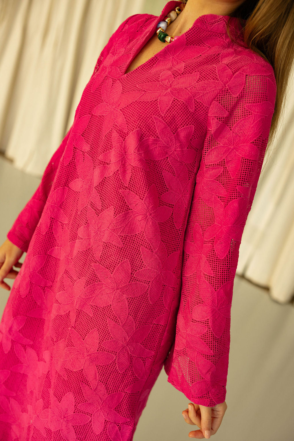 The Poppy Pink Maxi Dress