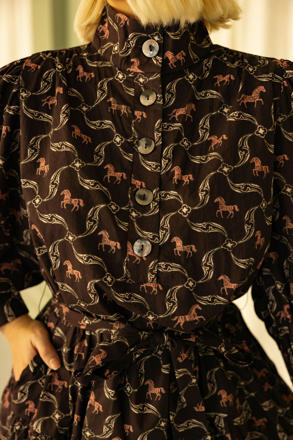 The Southern Saddle Dress