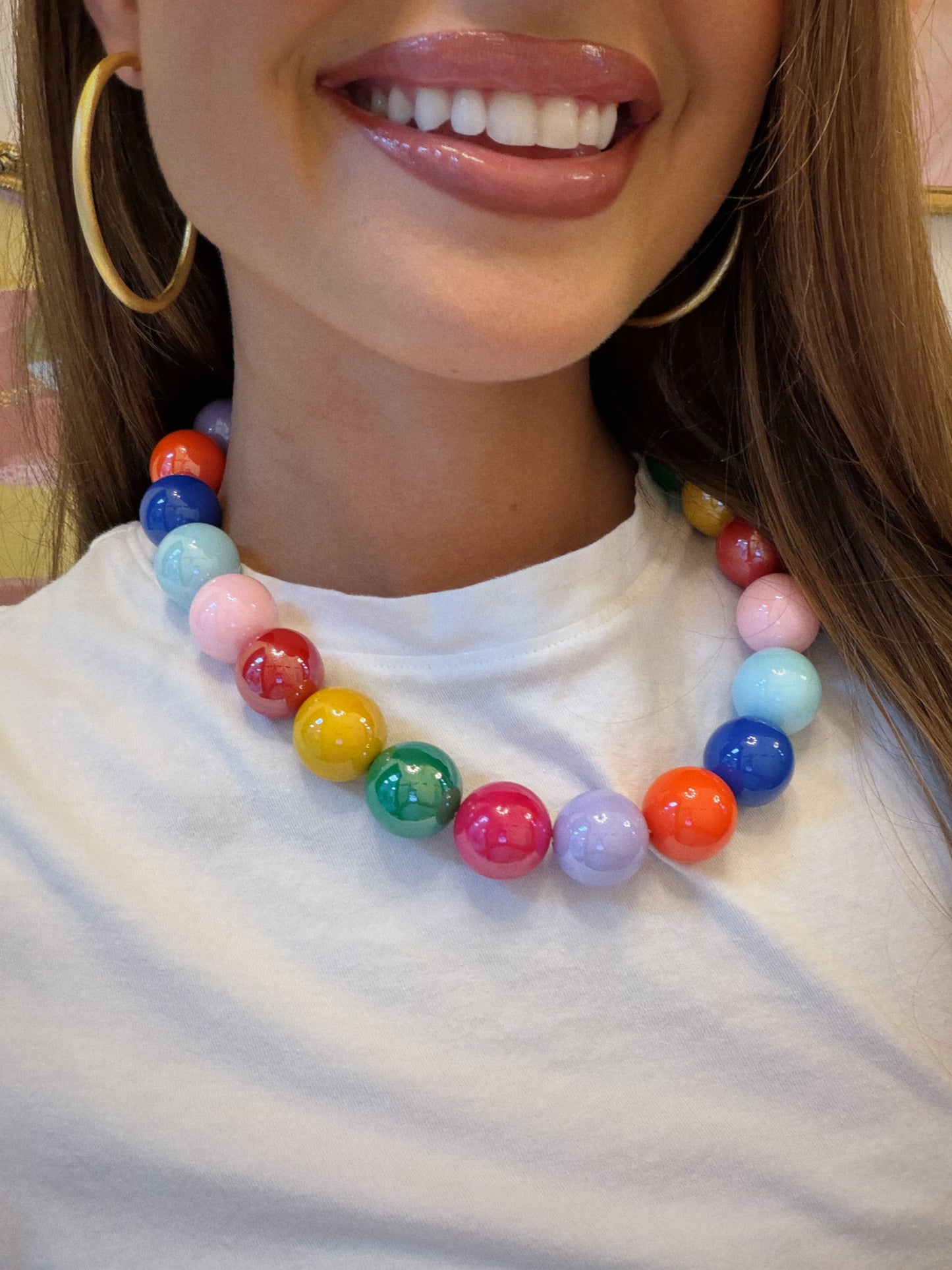 Sunset Popsicle Necklace