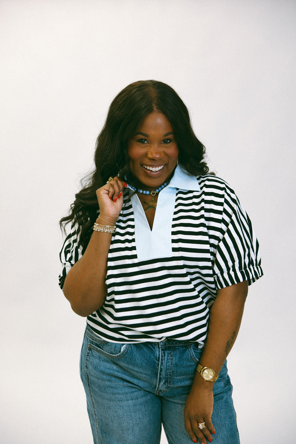 The Classic Cool Stripe Top