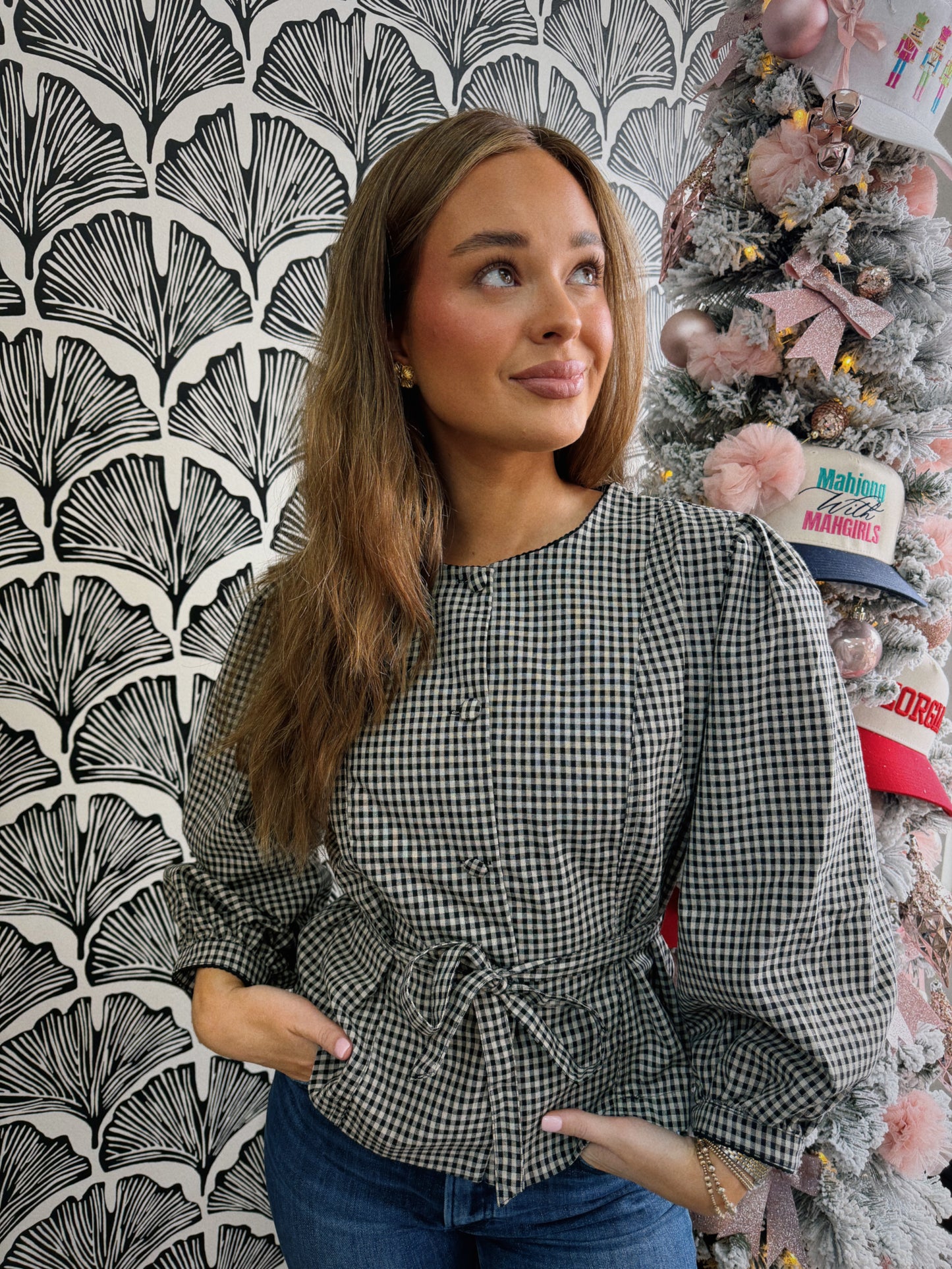 The Darling Daydream Gingham Top