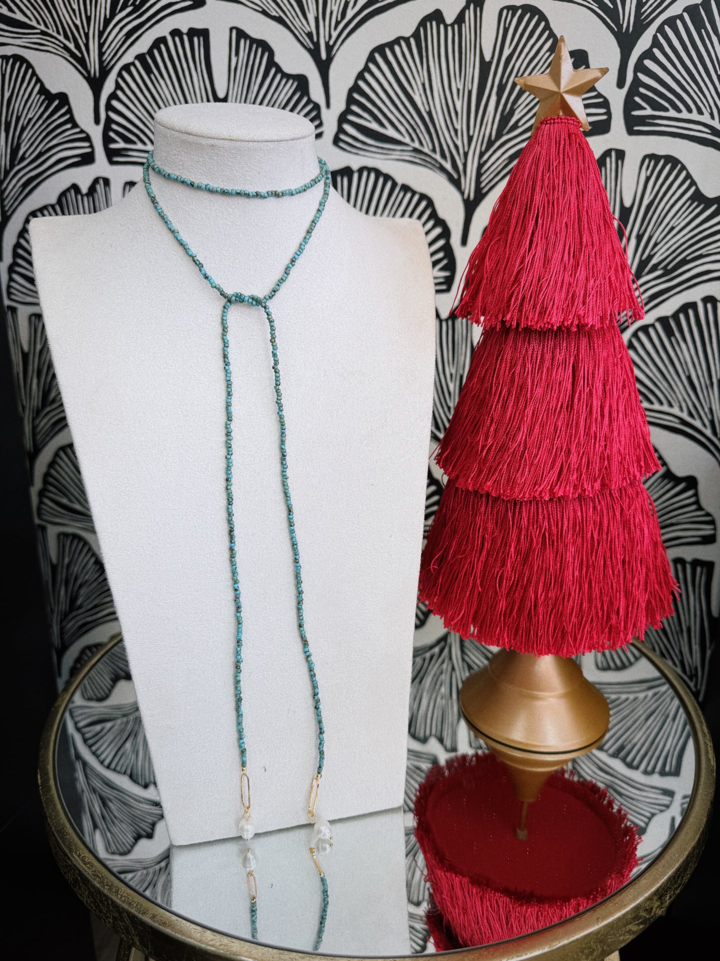 Twist & Go Necklace - Teal