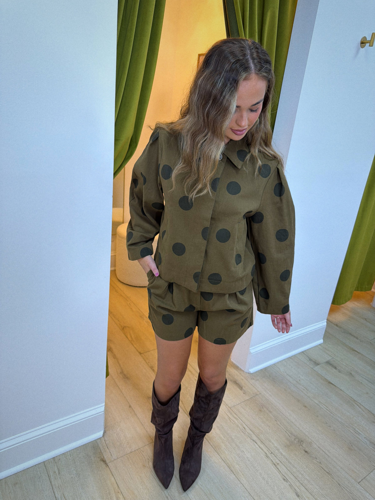 The Darcy Polka Dot Shorts