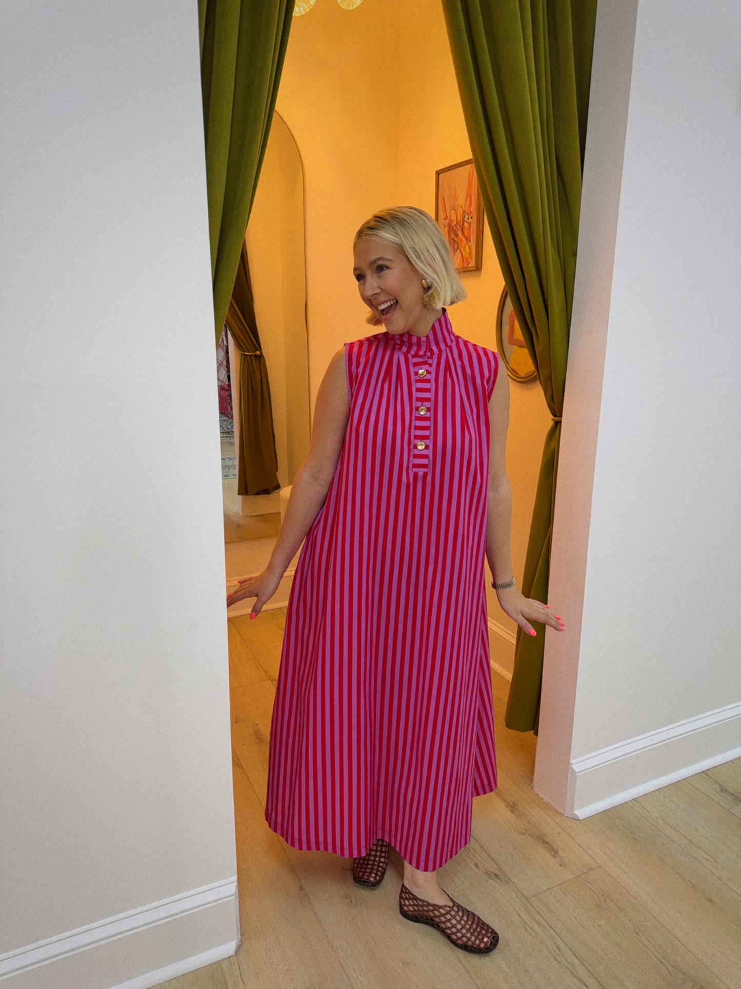 Pink Avenue Dress
