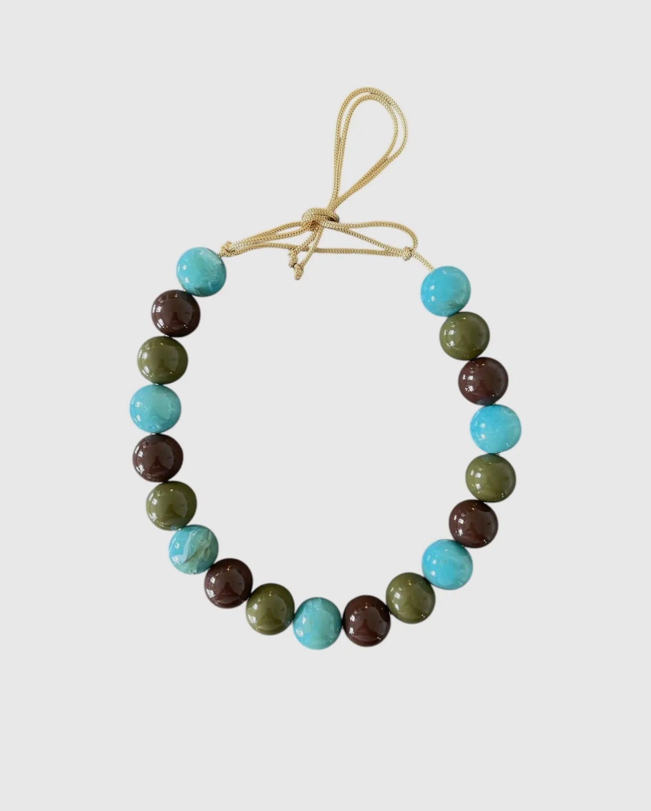 Chunky Beaded Necklace - Wildwest