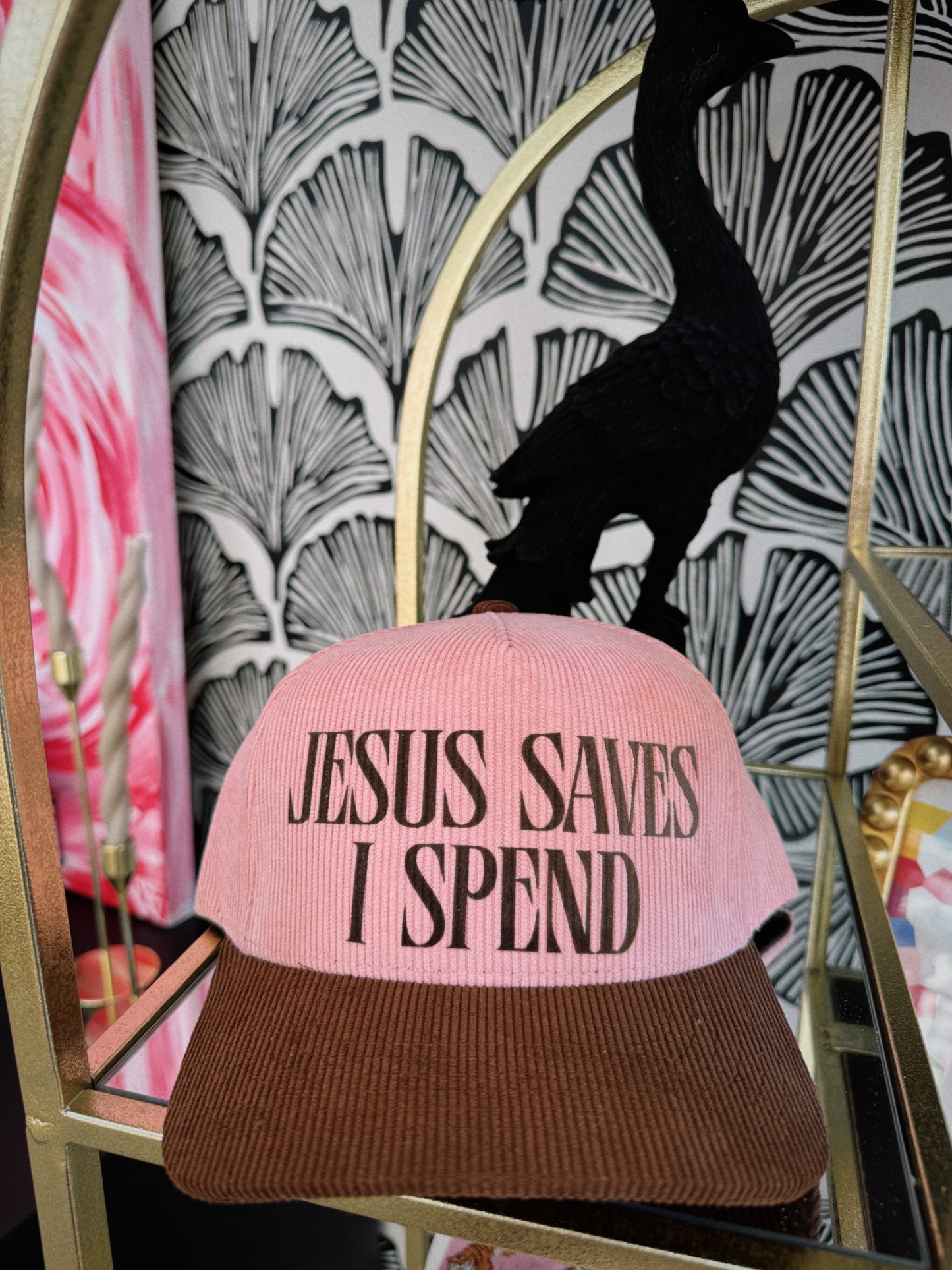 Jesus Saves I Spend Trucker Hat