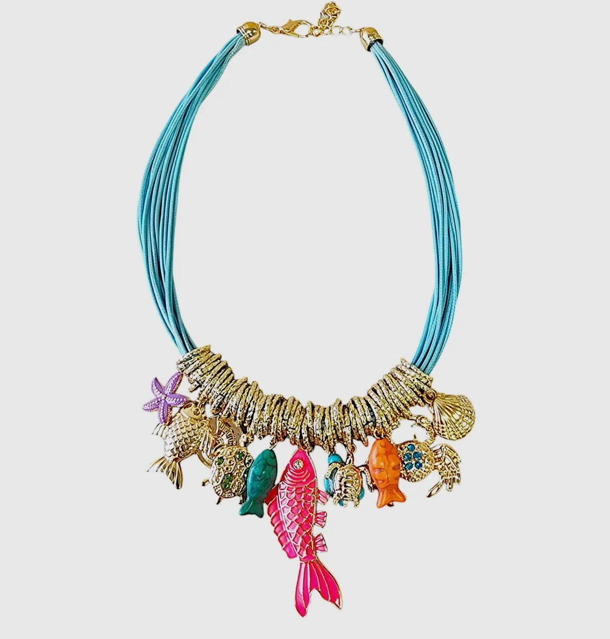By the Sea Charm Necklace