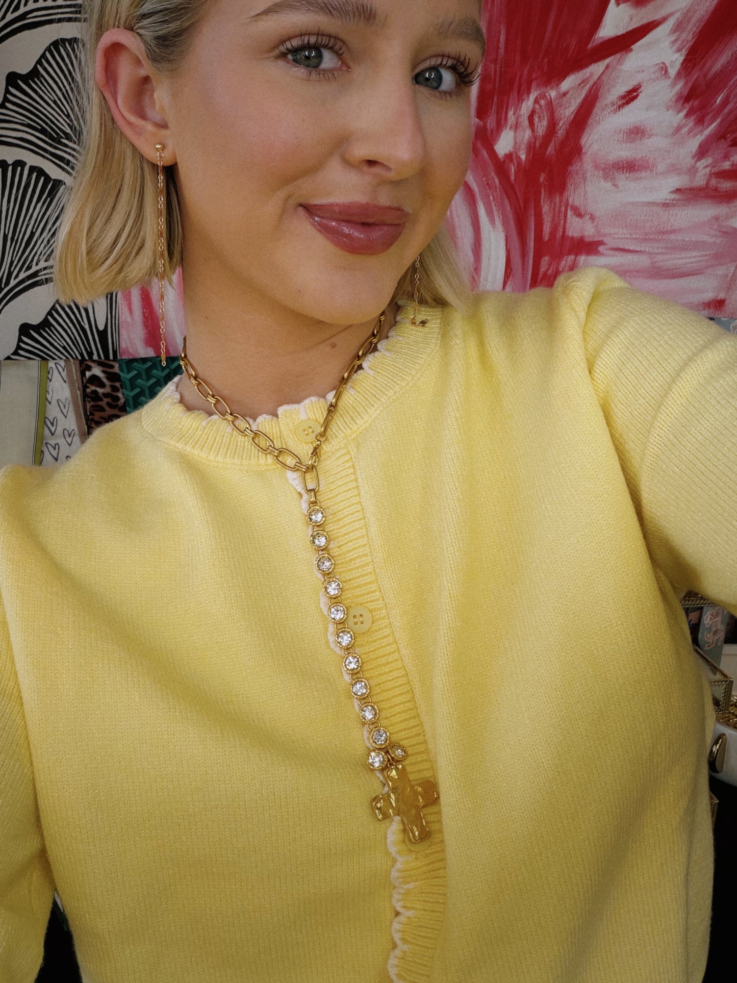 Layered Up Cross Necklace