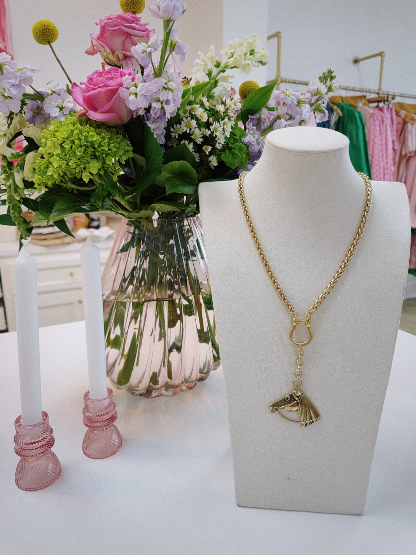 The Layer Horse Necklace