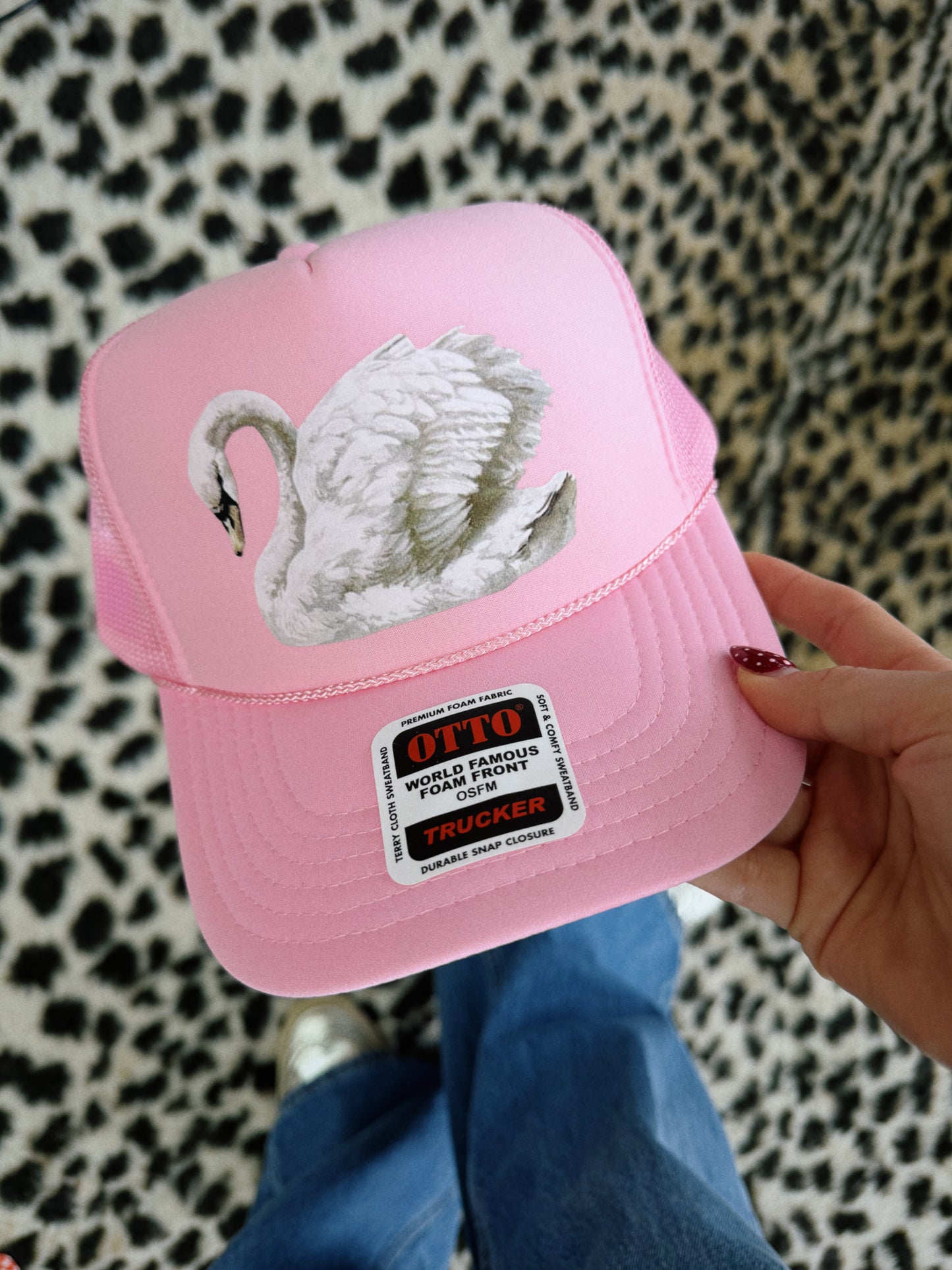 Swan Trucker Hat