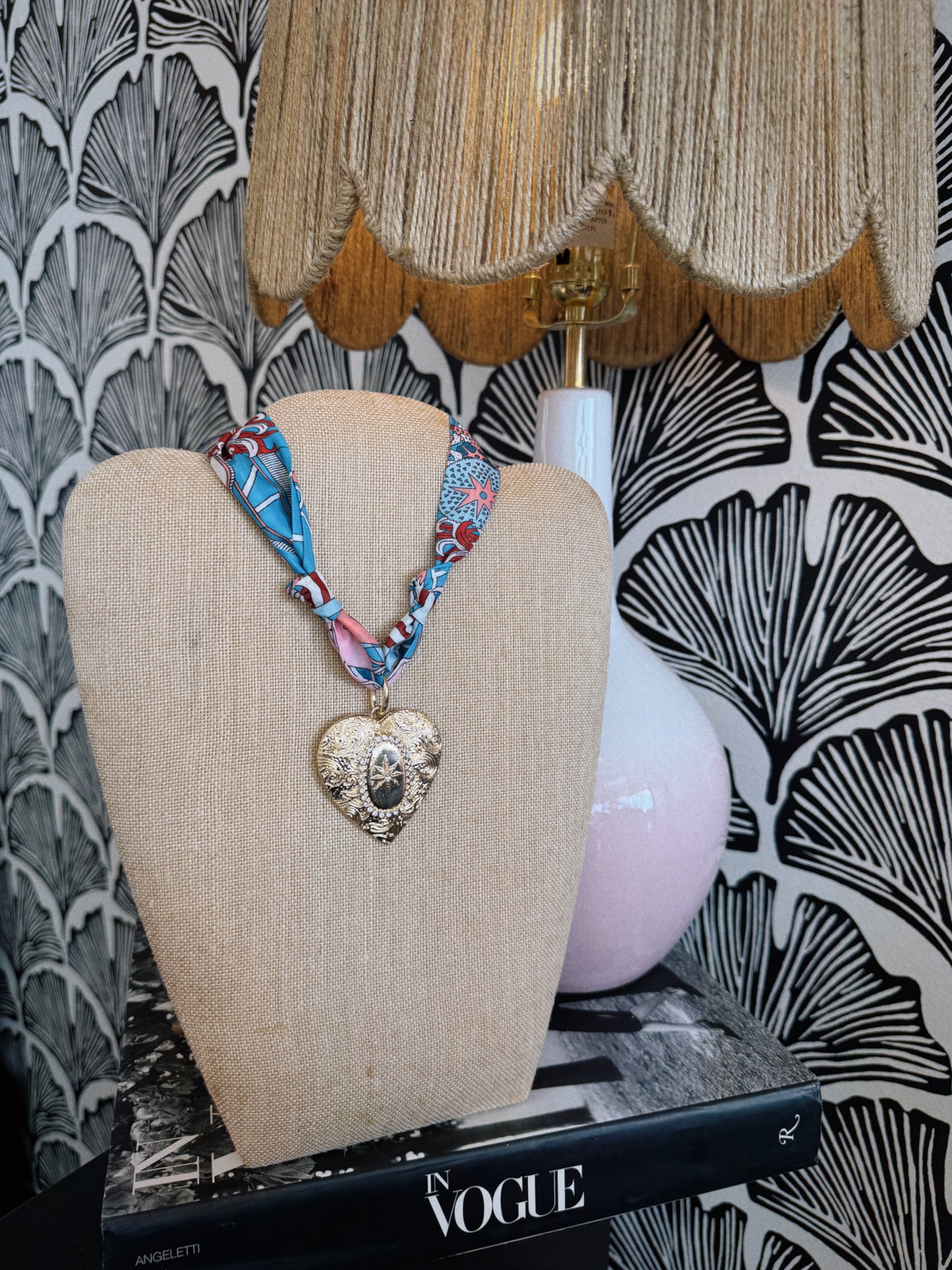 Bold Harmony Scarf Necklace