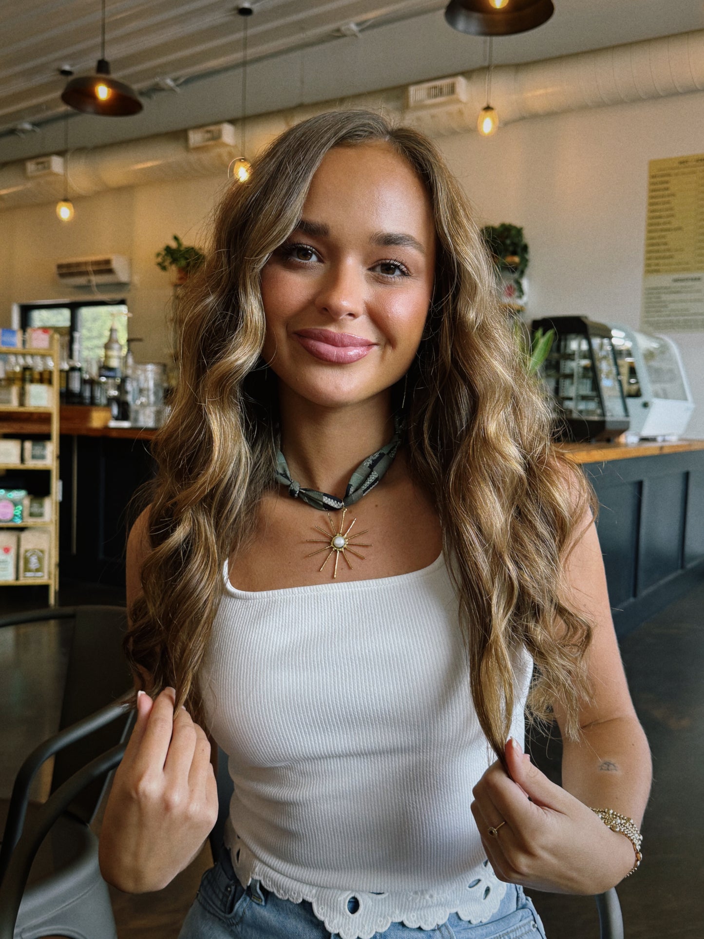 Hunt Scarf Necklace