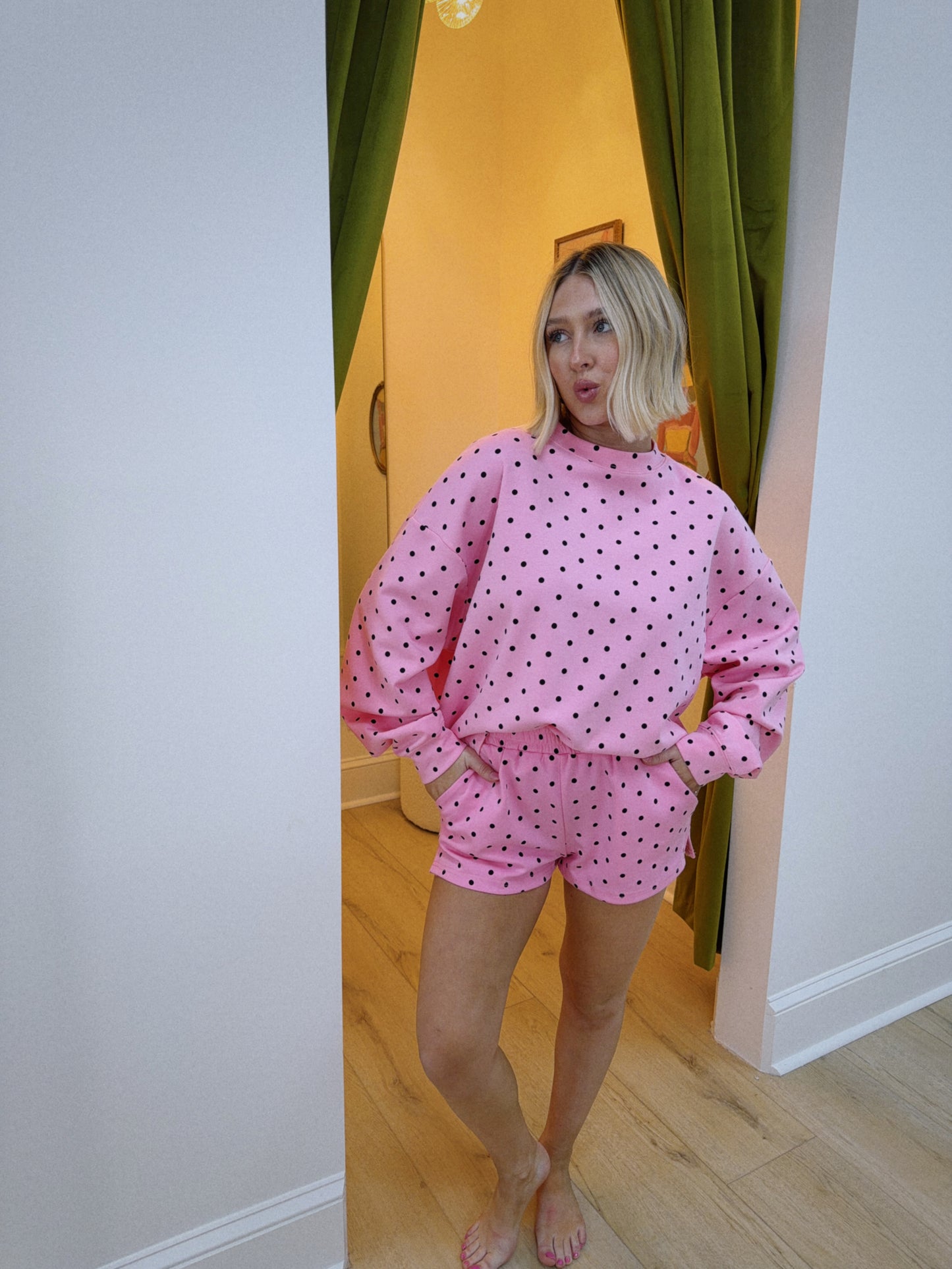 Pretty in Polka Shorts