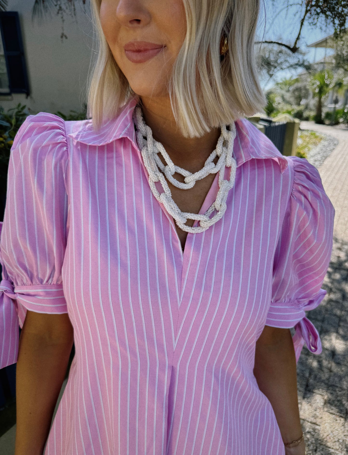 Radiant Necklace - White