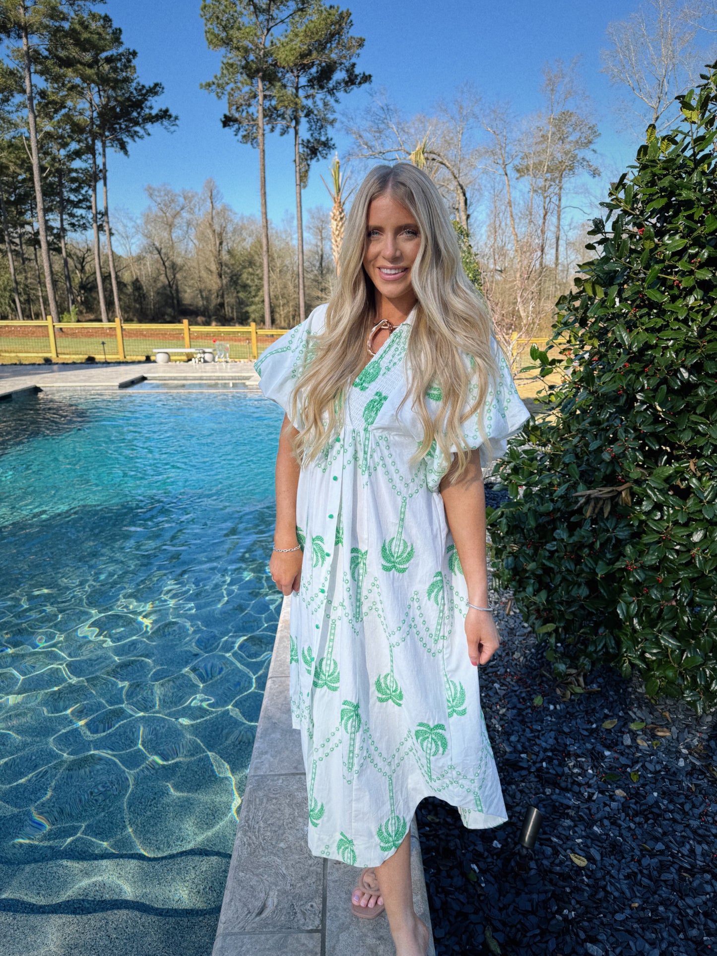 Palm Paradise Dress
