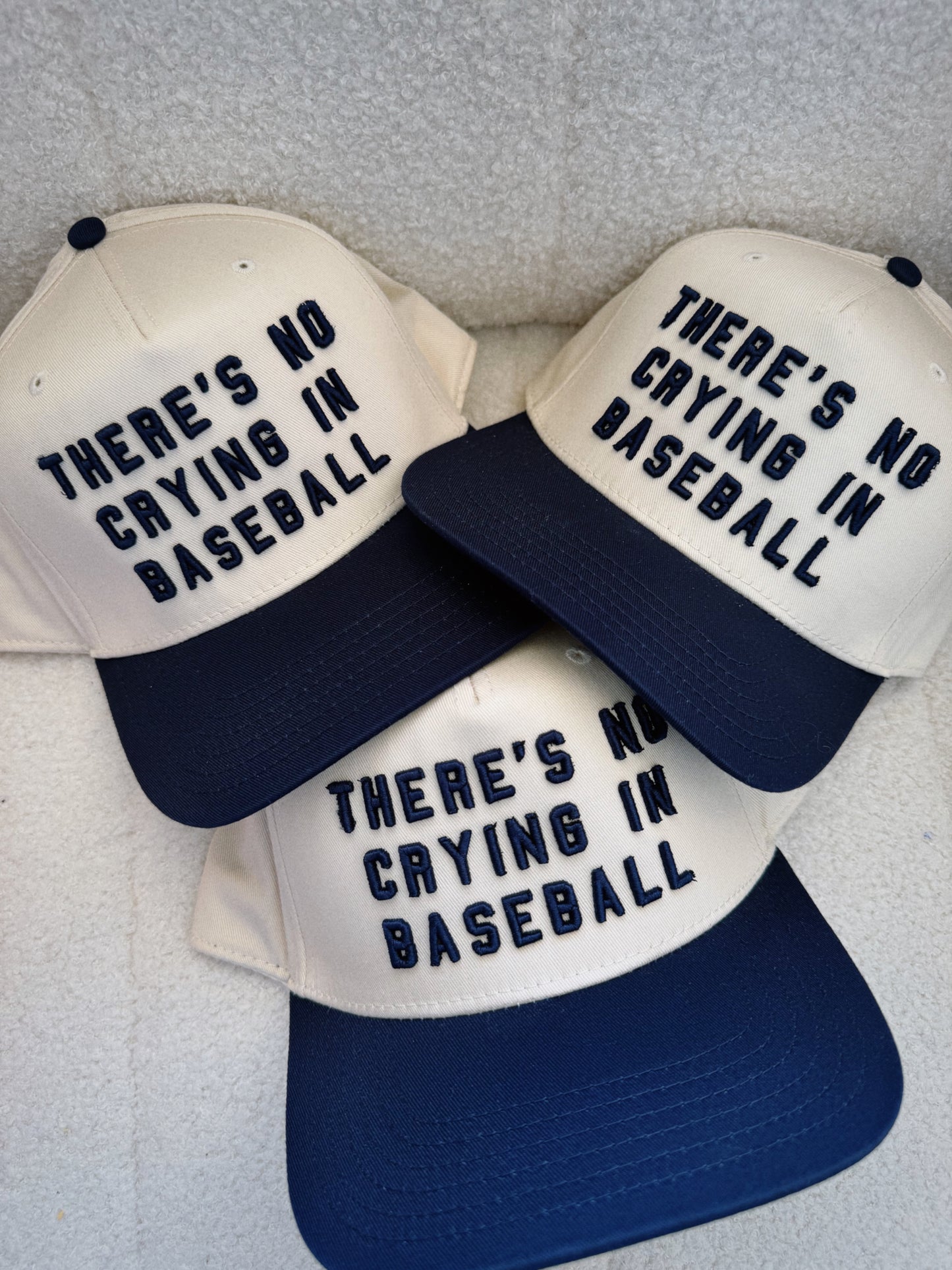 There's No Crying in Baseball Trucker Hat