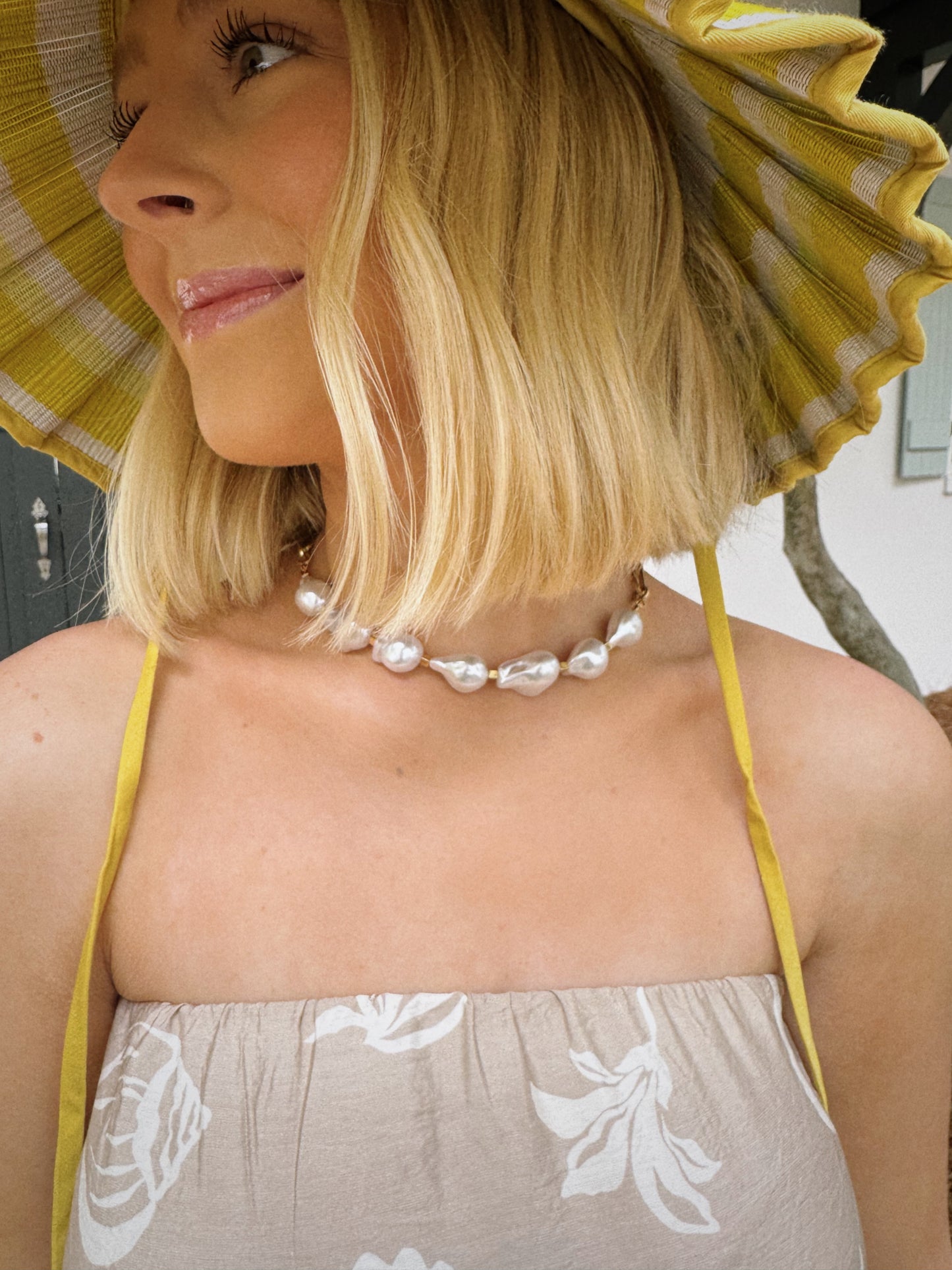 Dreams in Pearl Necklace