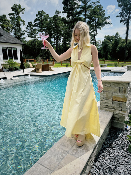 Golden Hour Glow Dress