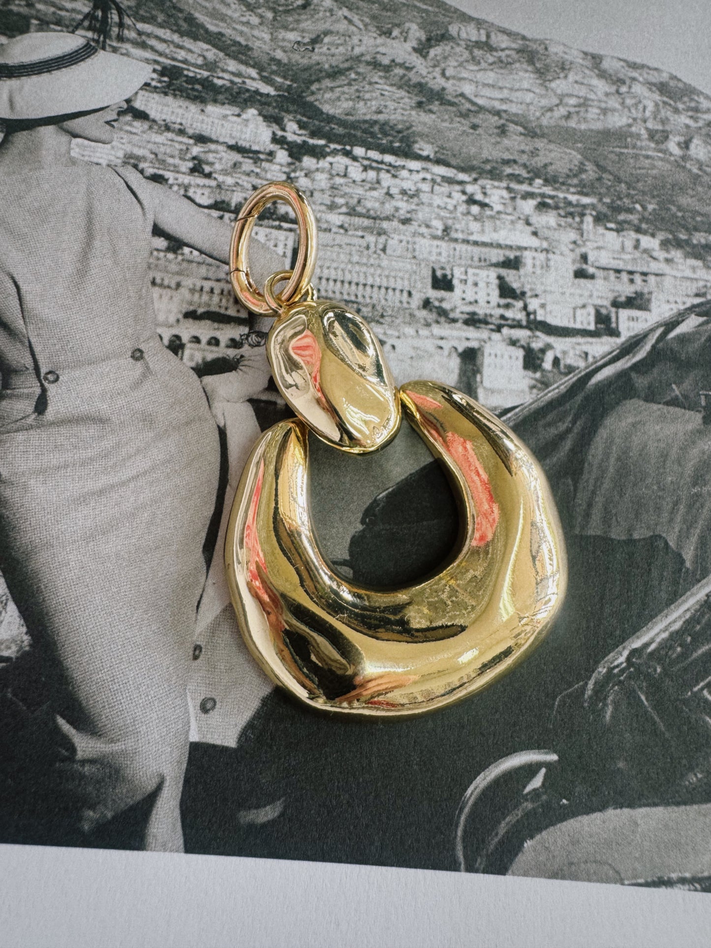 Door Knocker Metal Pendant