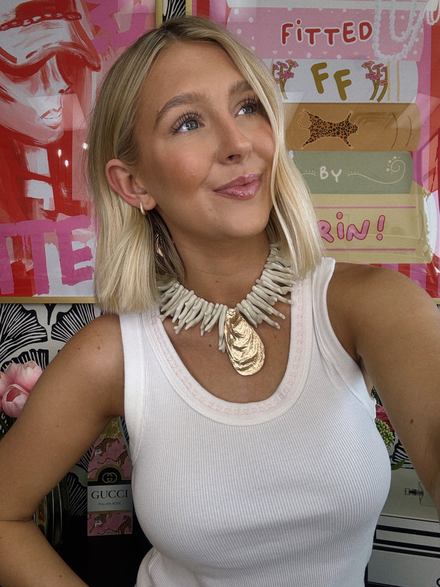 Wild As Her Necklace - Cream