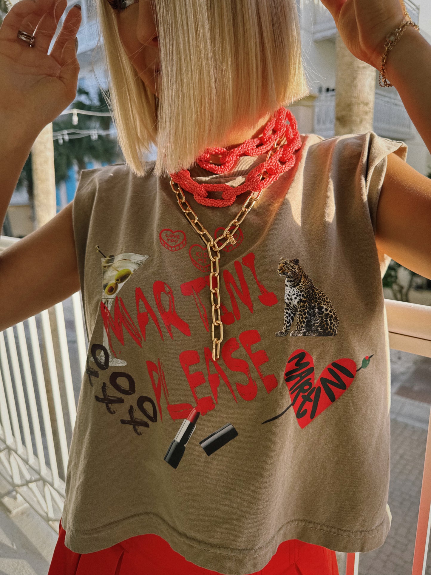 Radiant Necklace - Coral