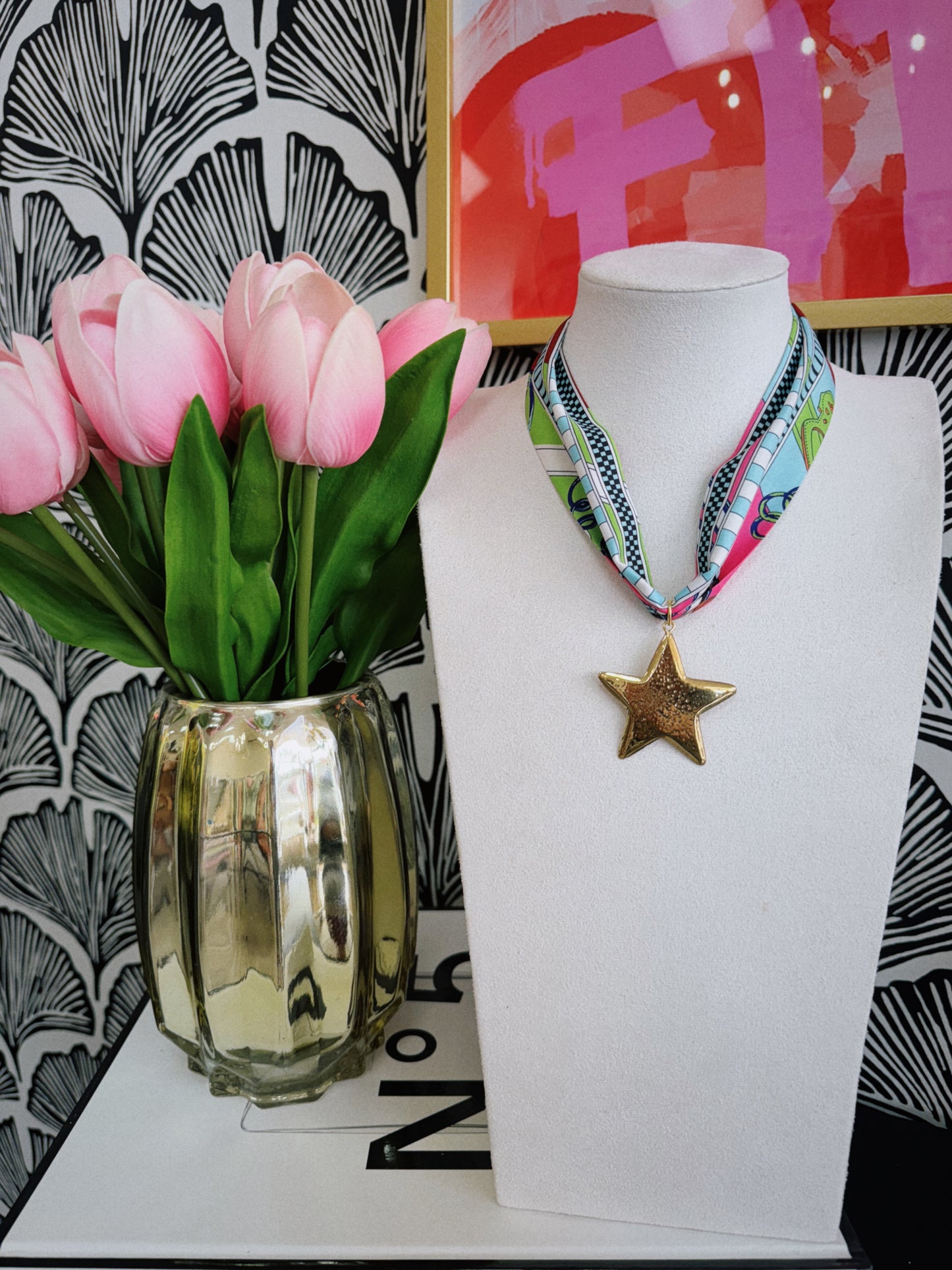 Star Nights Scarf Necklace