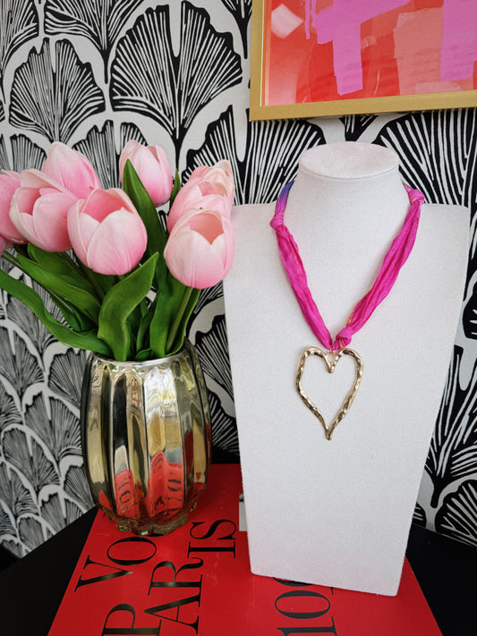 Tied with Love Scarf Necklace