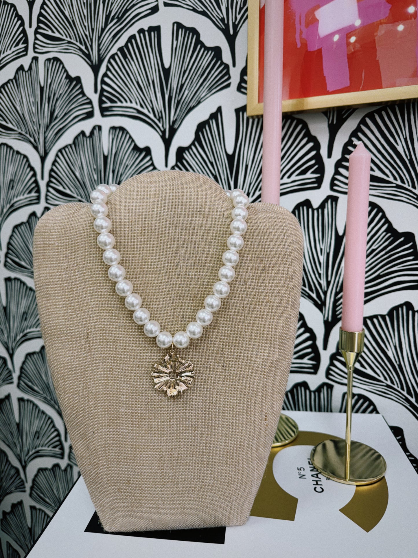 Pearl Blossom Necklace