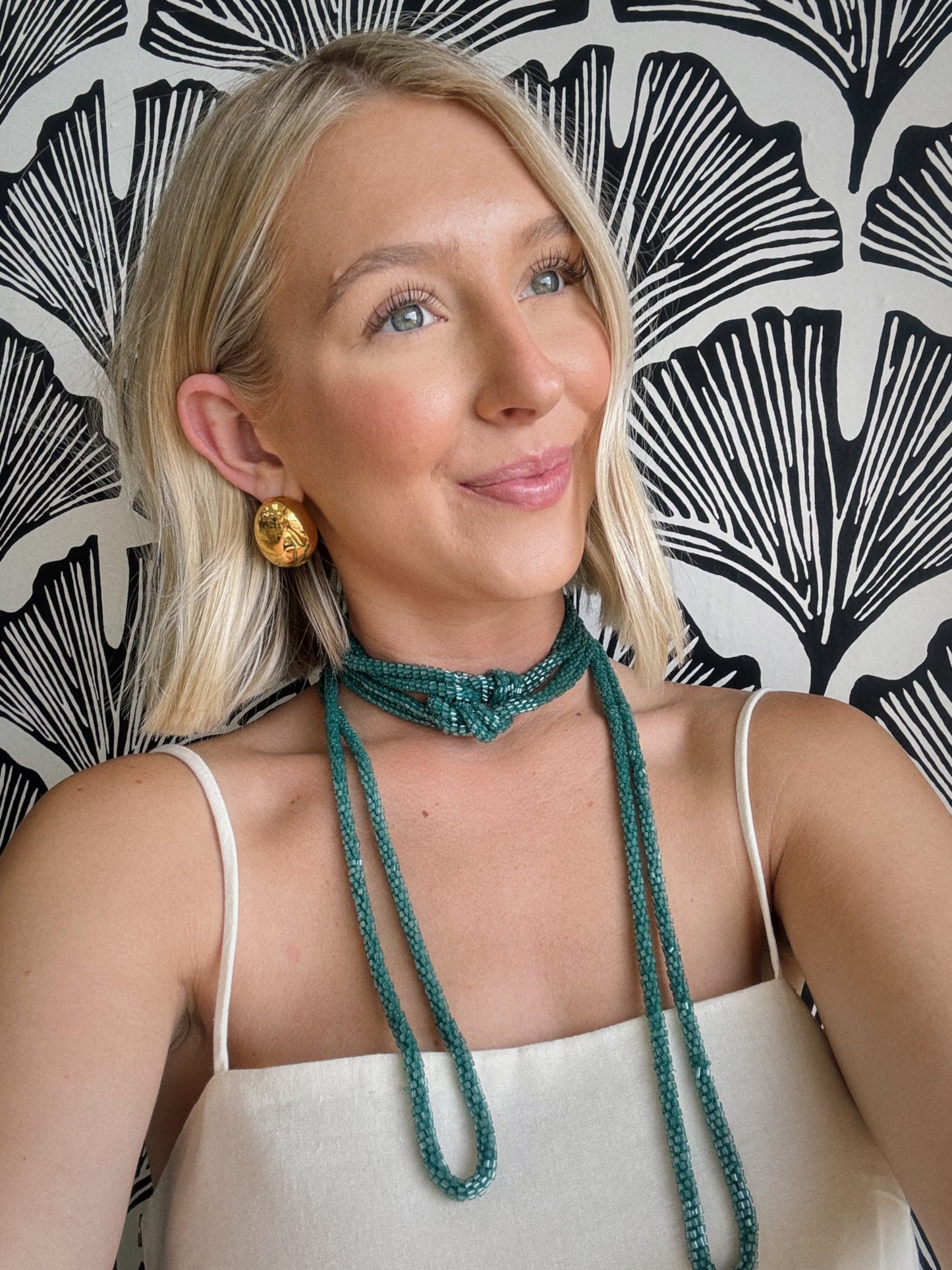 Luna Loop Necklace - Teal PREORDER ROUND 2