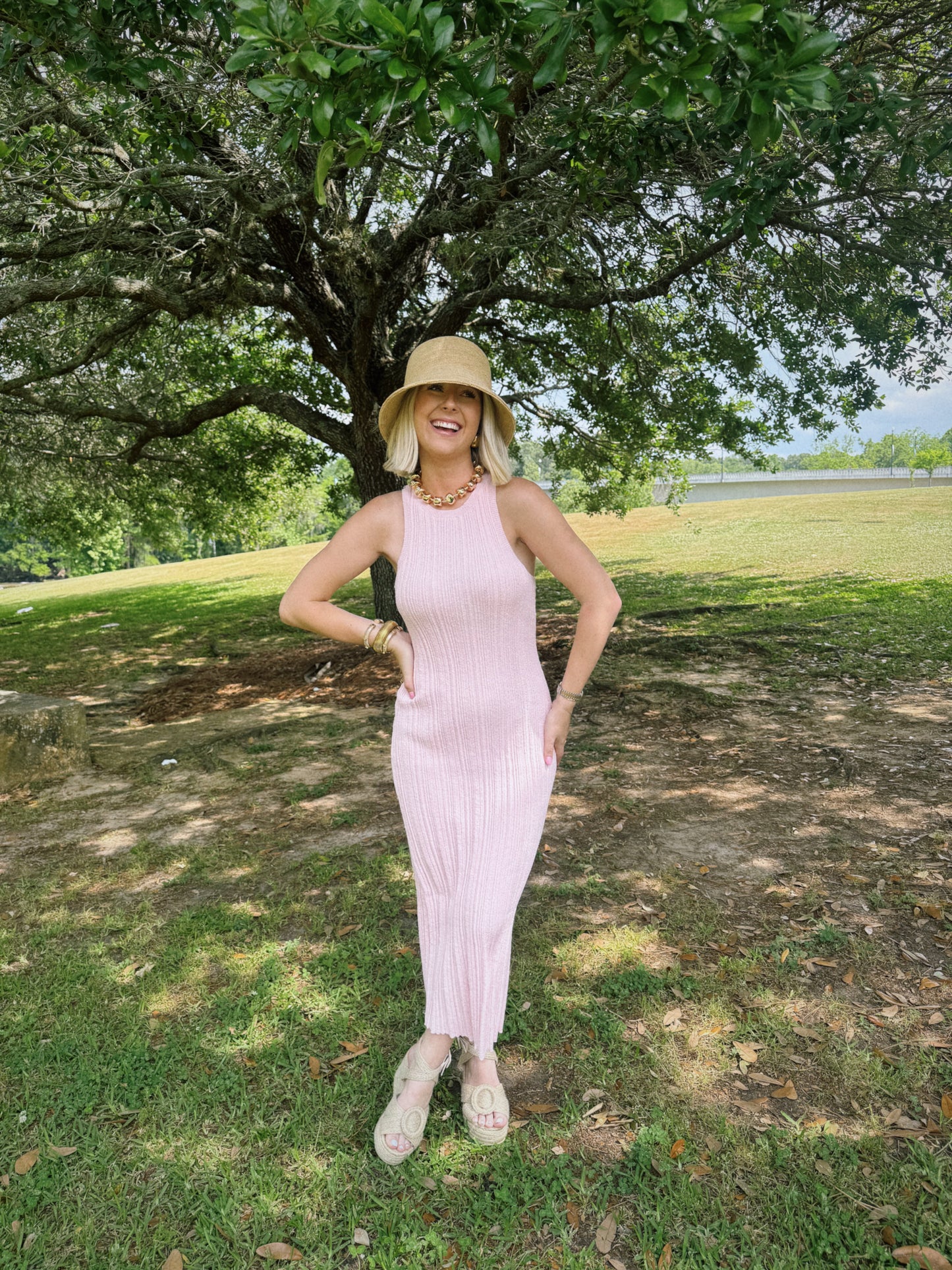 The Serene Knit Midi