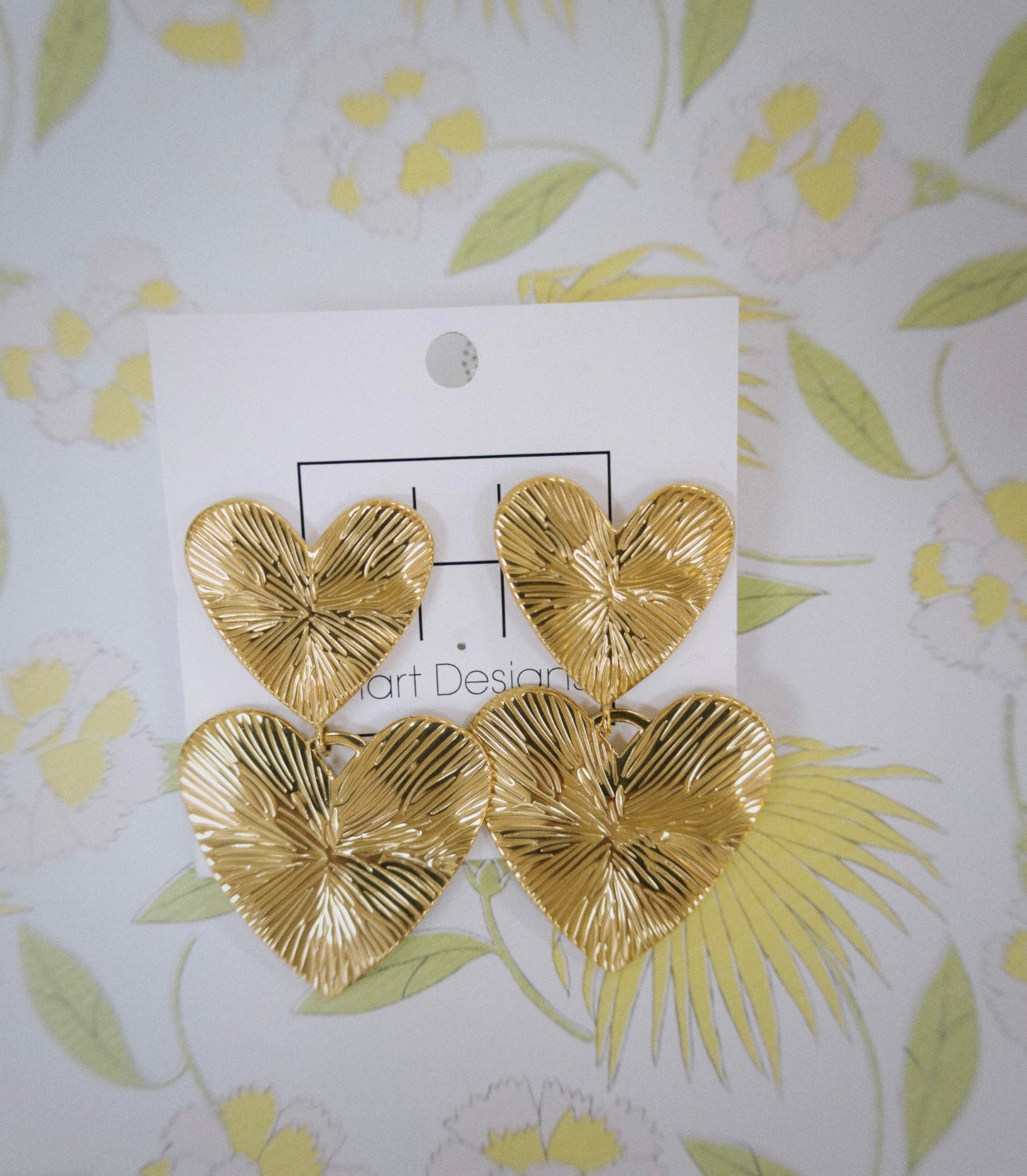 Double Heart Earrings