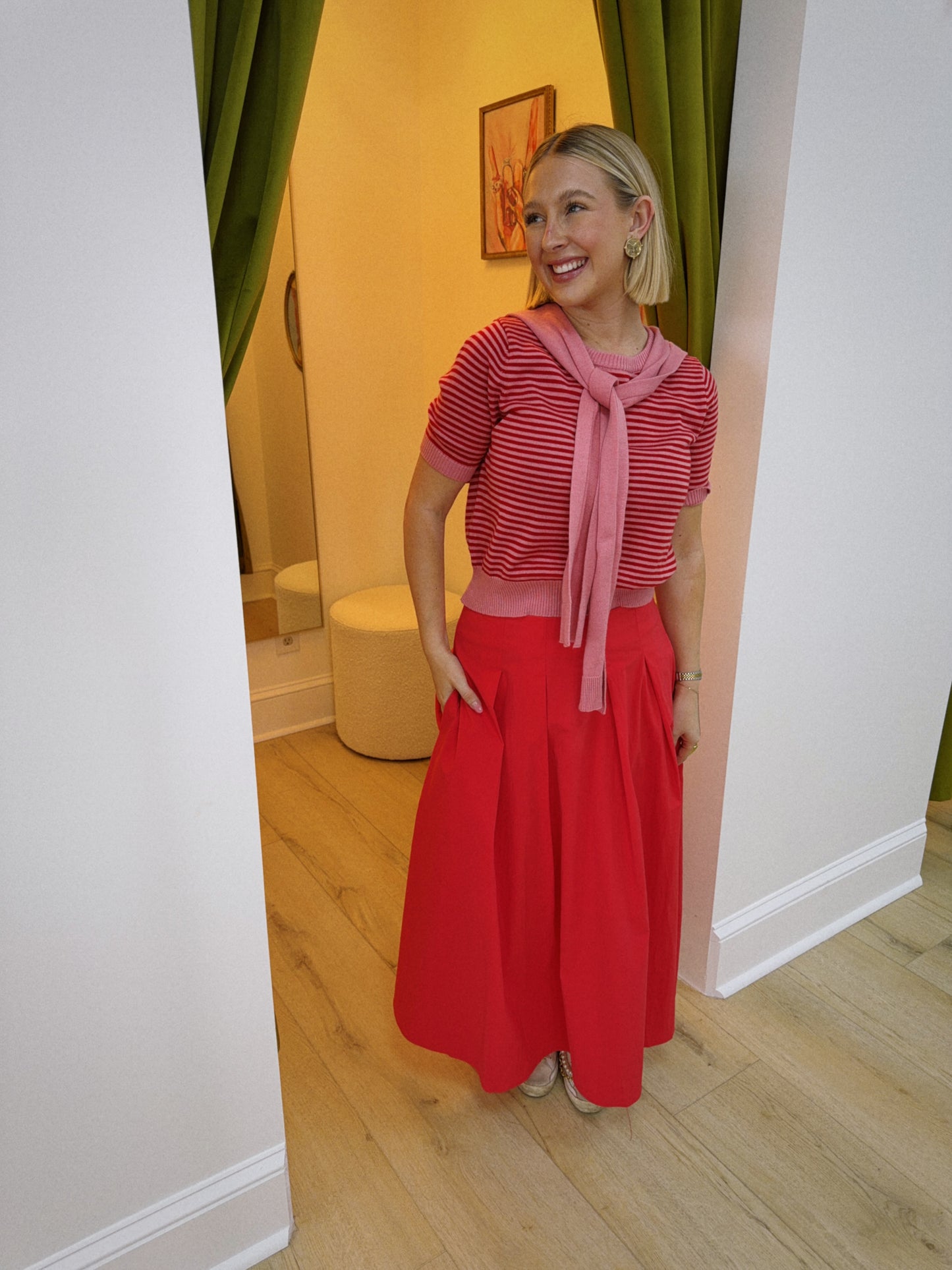 Ruby Skirt - Red