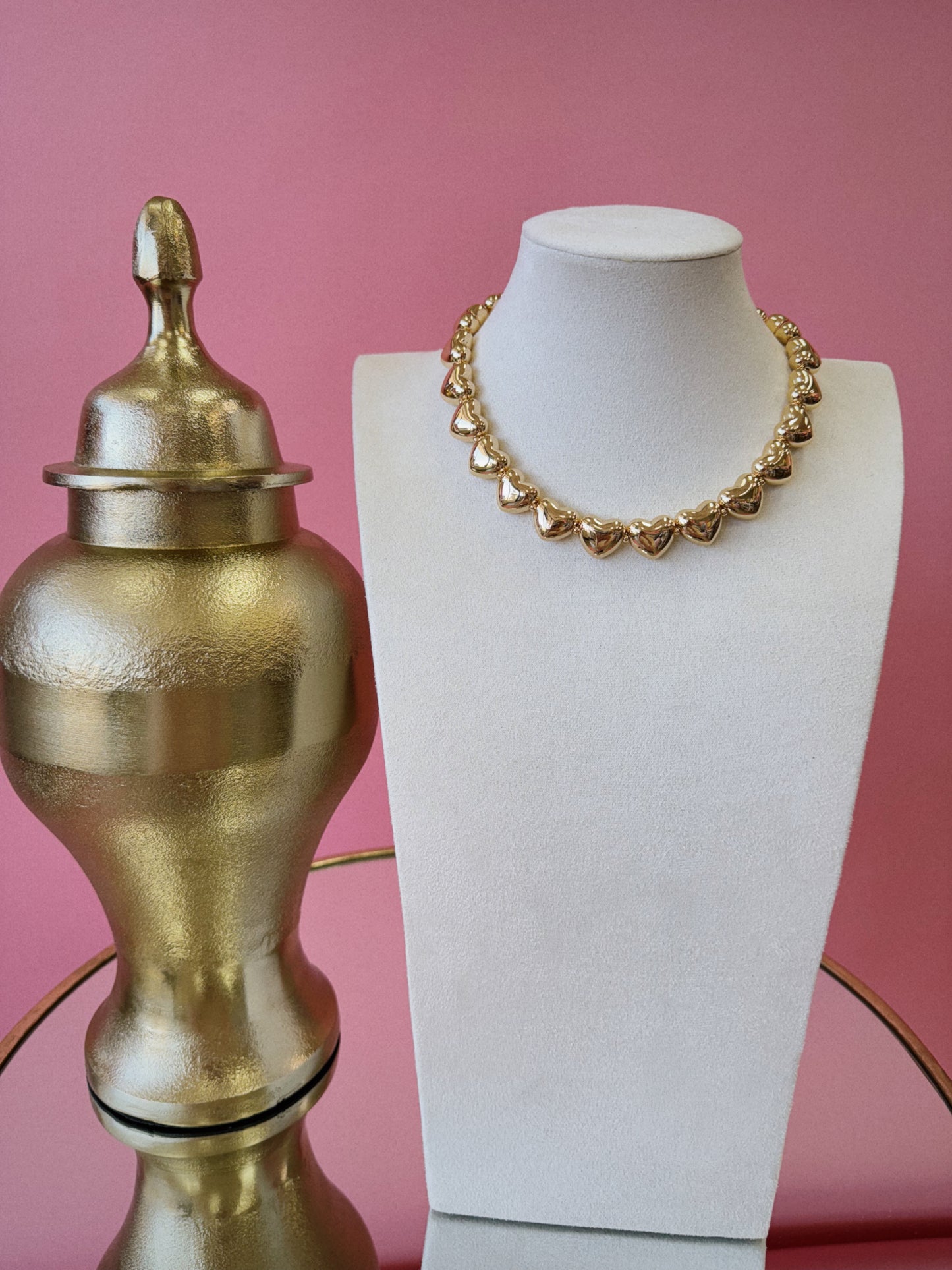 Heart Choker Necklace