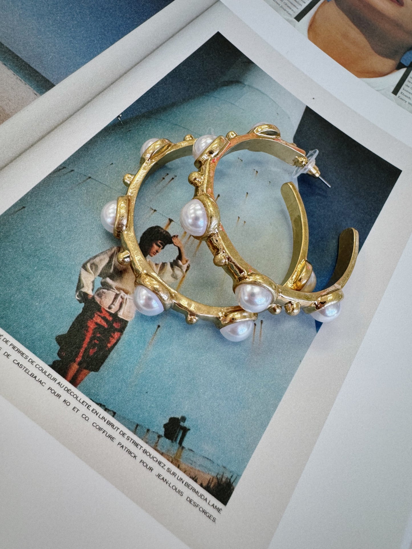 Pearl Sunset Earrings