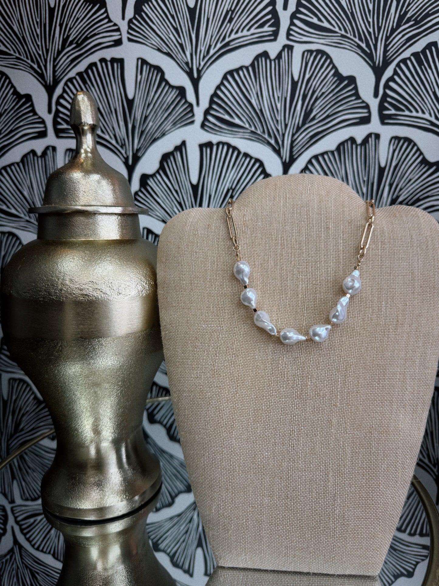 Dreams in Pearl Necklace