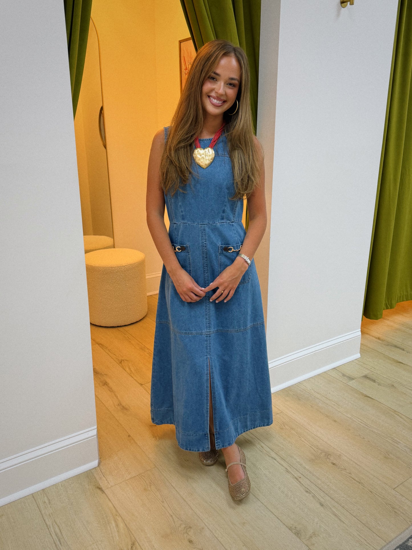 The Southern Belle Denim Dress