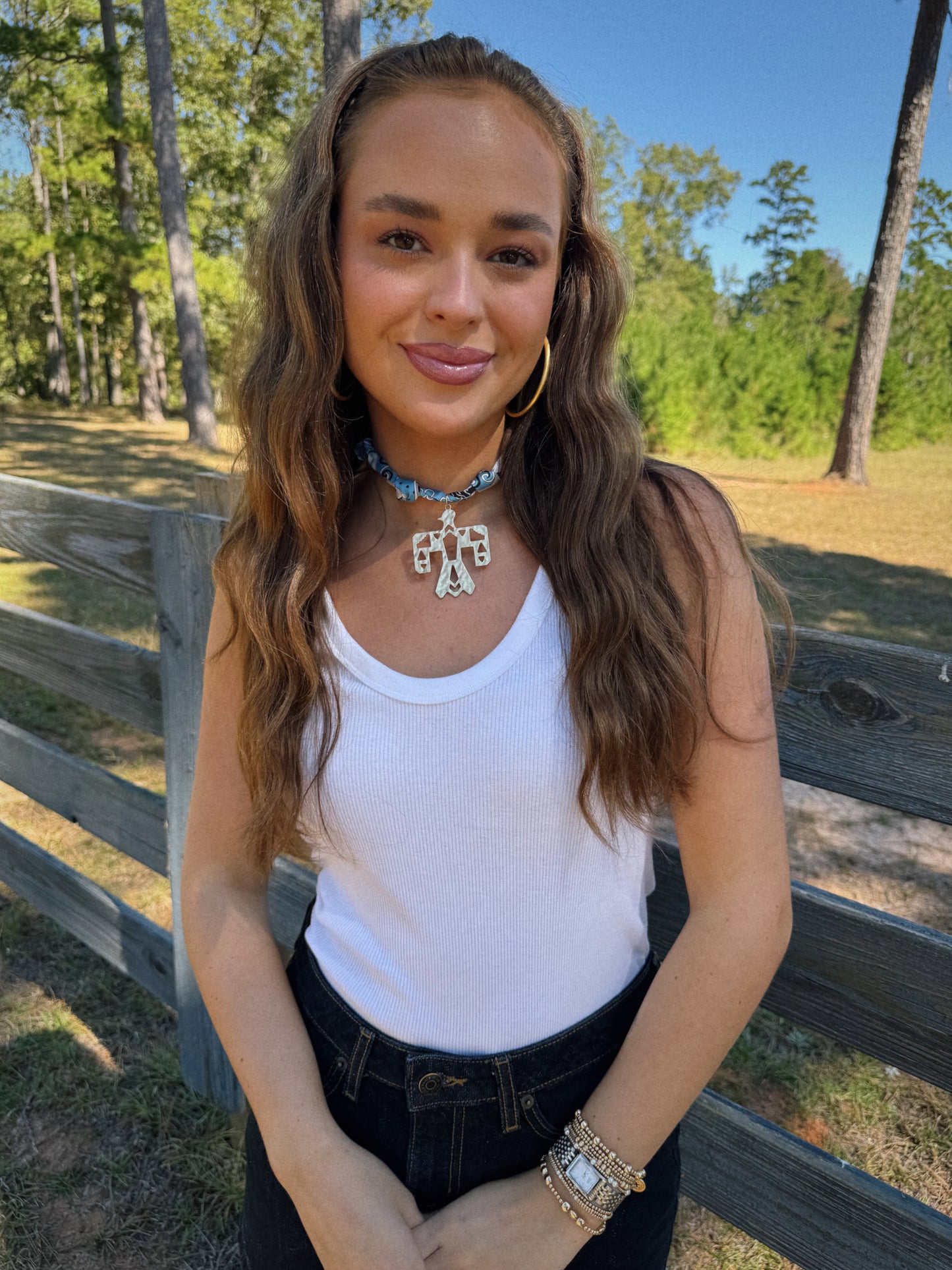Free Bird Scarf Necklace