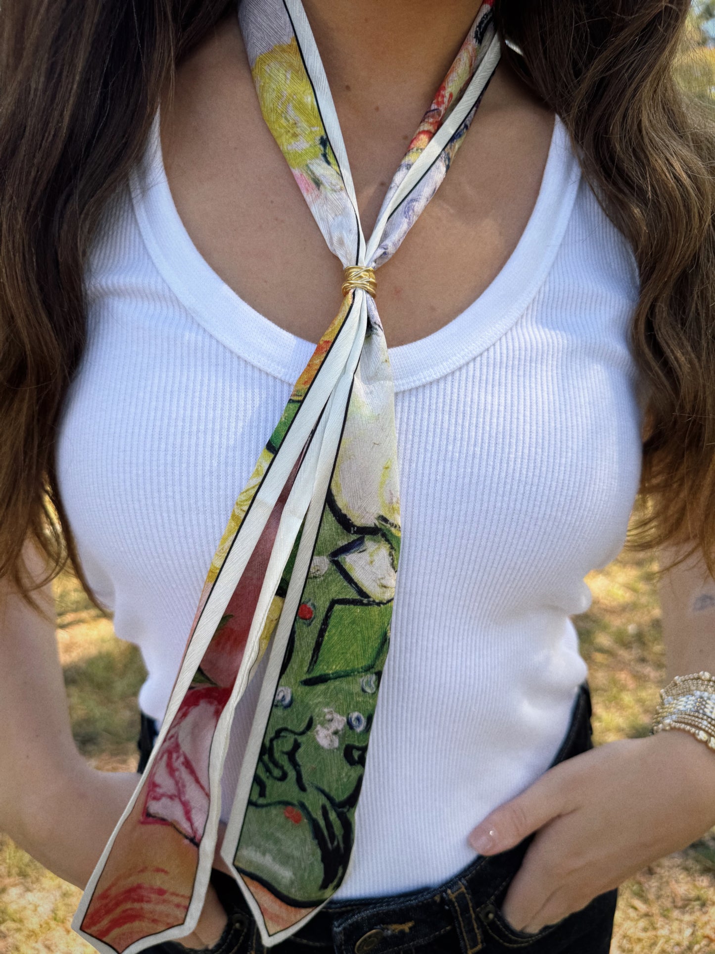 The Silk Thread - Reds/Greens Mix