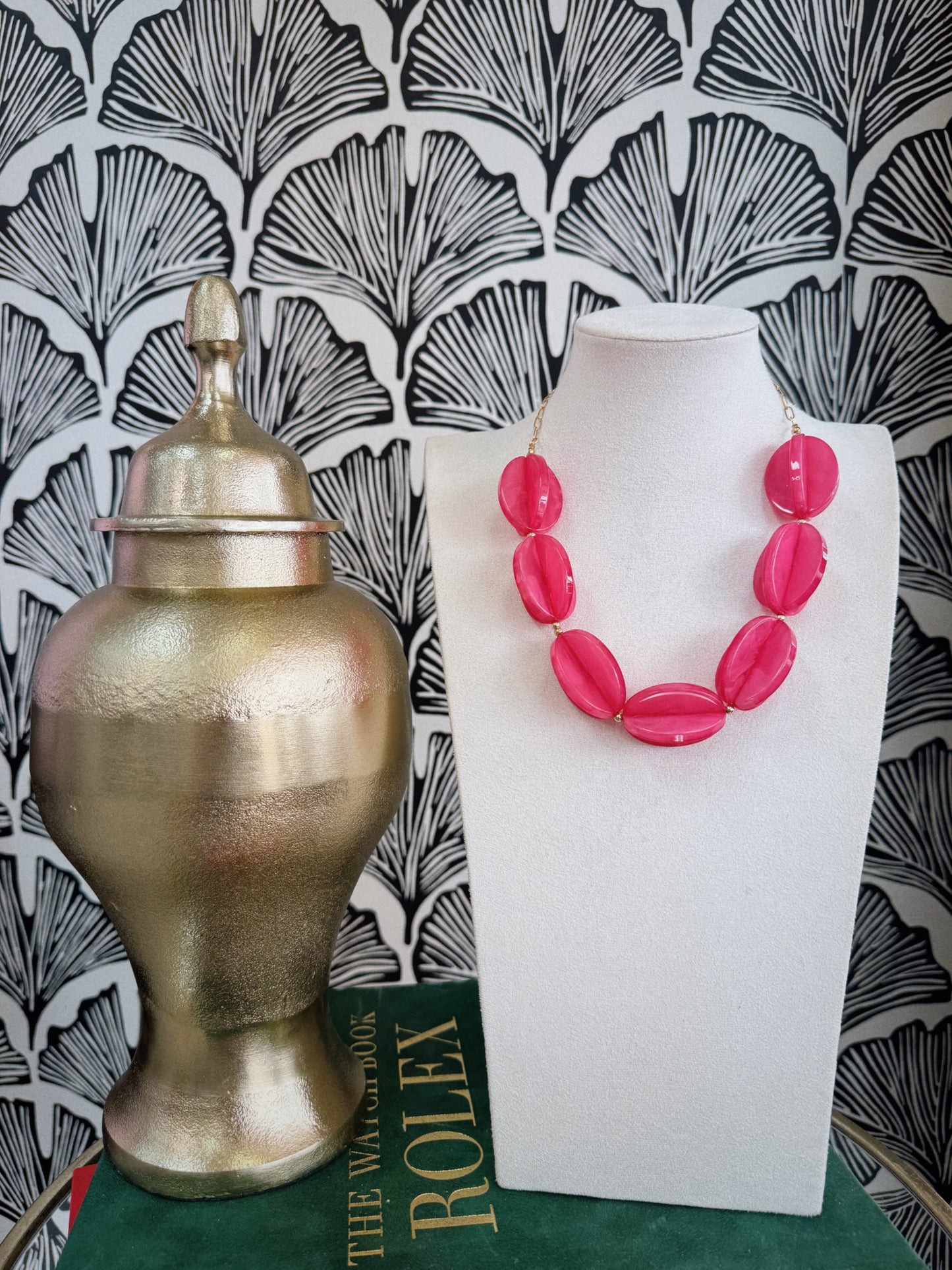 Painted Pretty Necklace - Pink