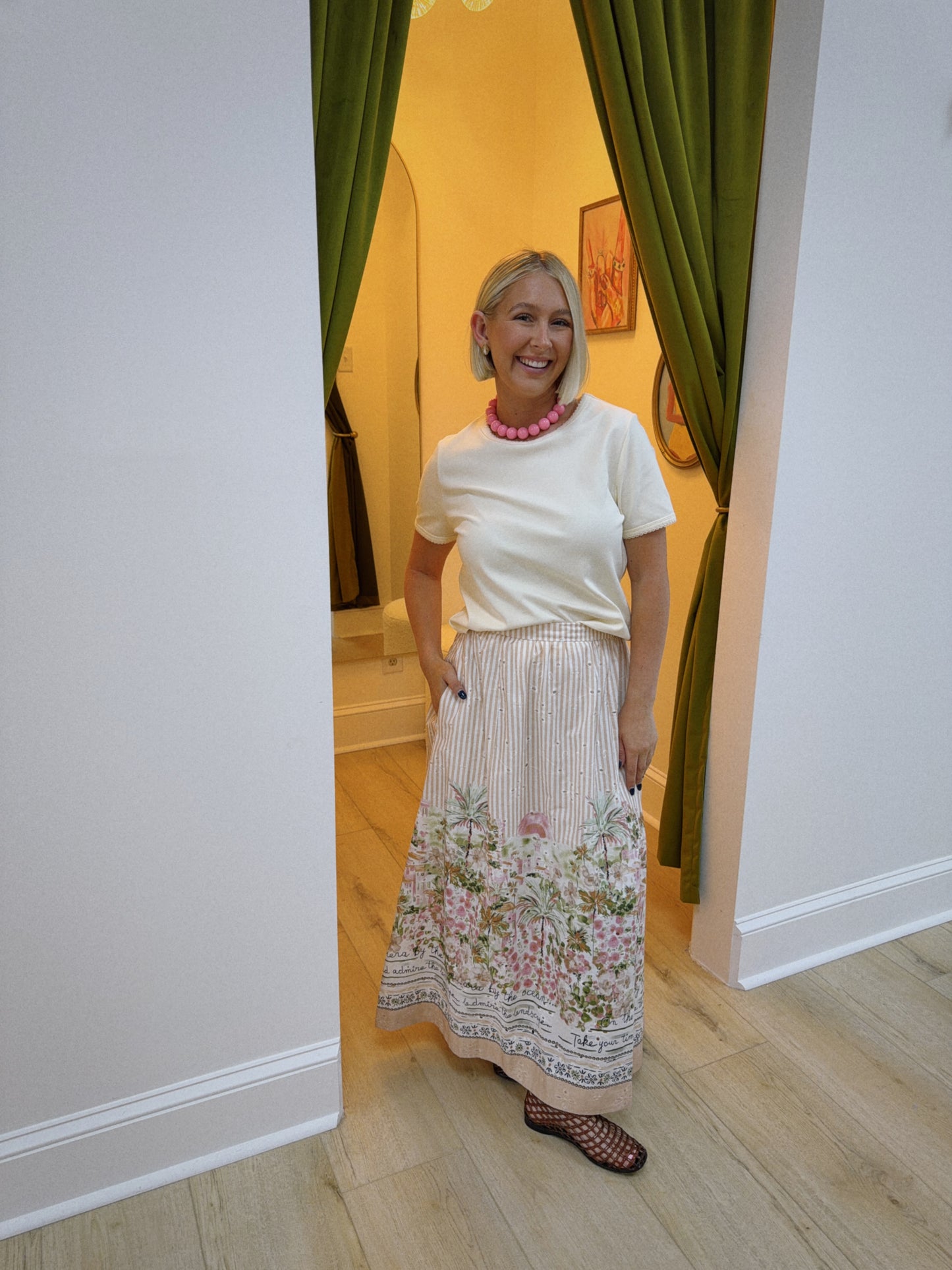 Paradise Postcard Skirt