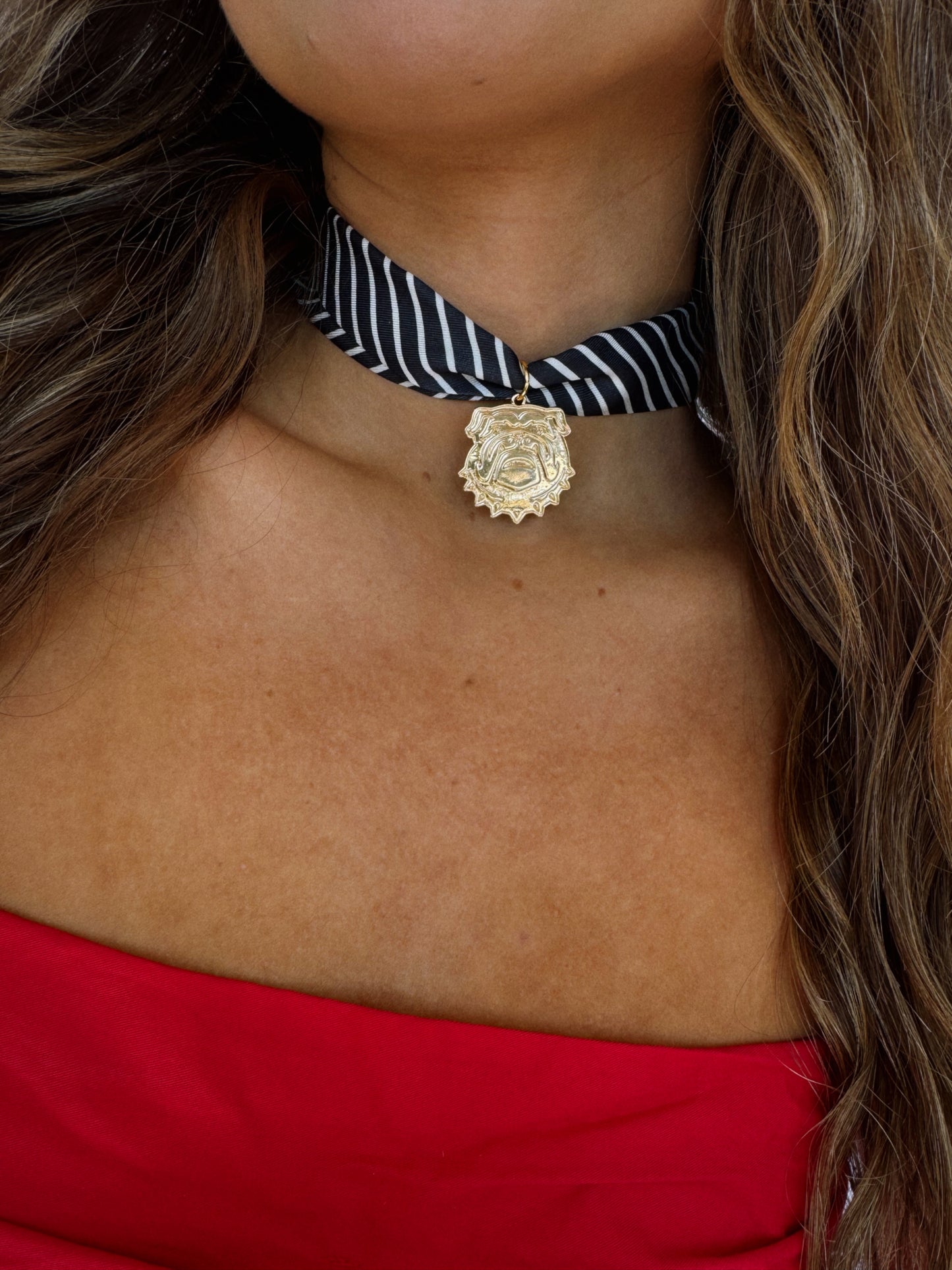 Dawg Pride Scarf Necklace