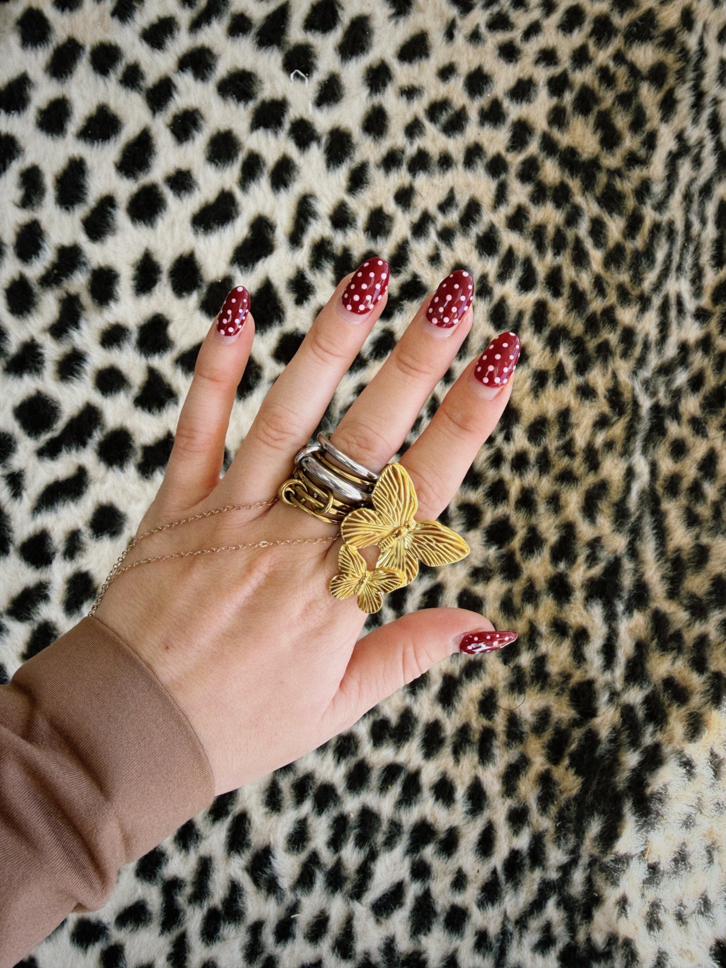 Double Butterfly Ring