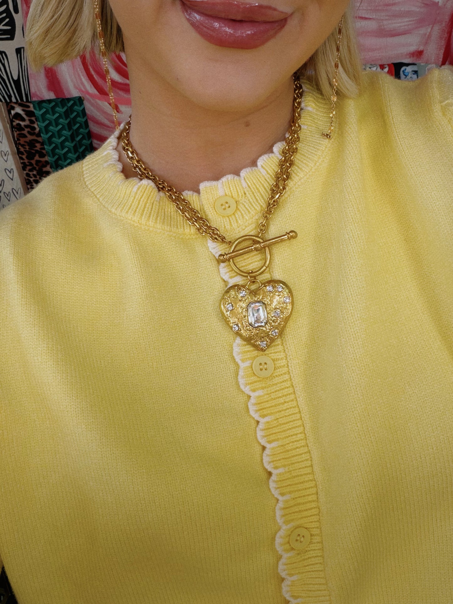 Diamond Locks Necklace
