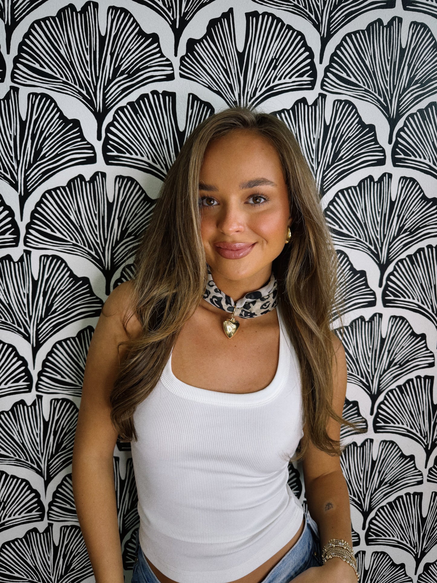 Cheetah Lover Scarf Necklace