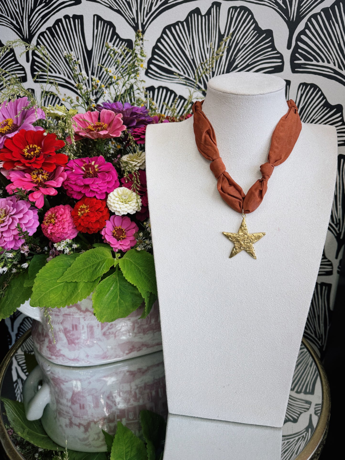 Lone Star Scarf Necklace