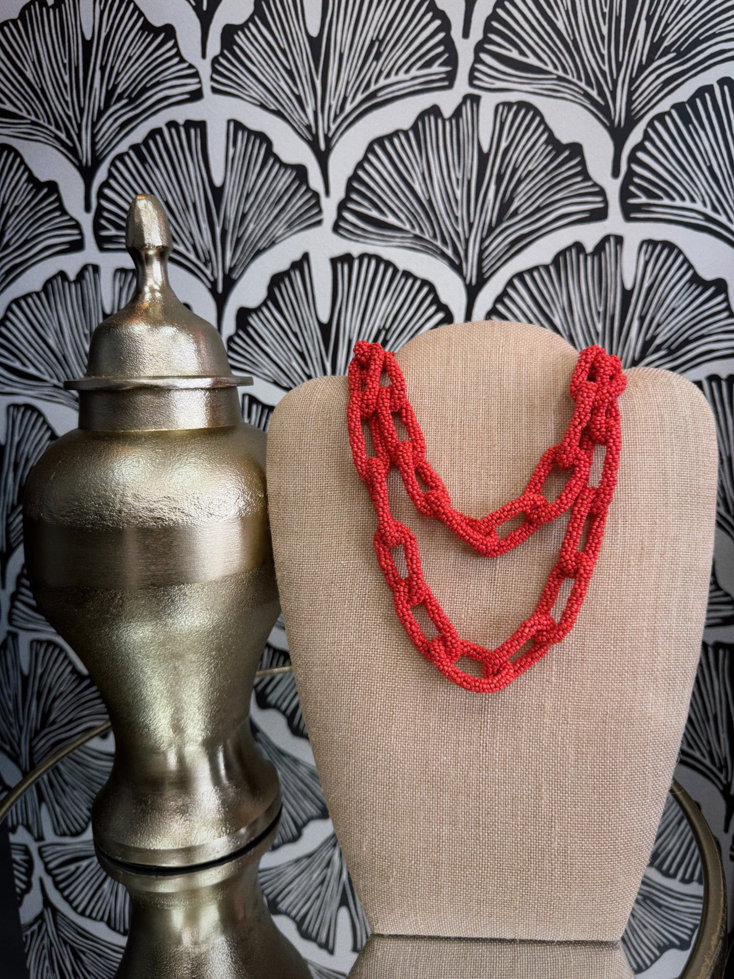 Radiant Necklace - Red