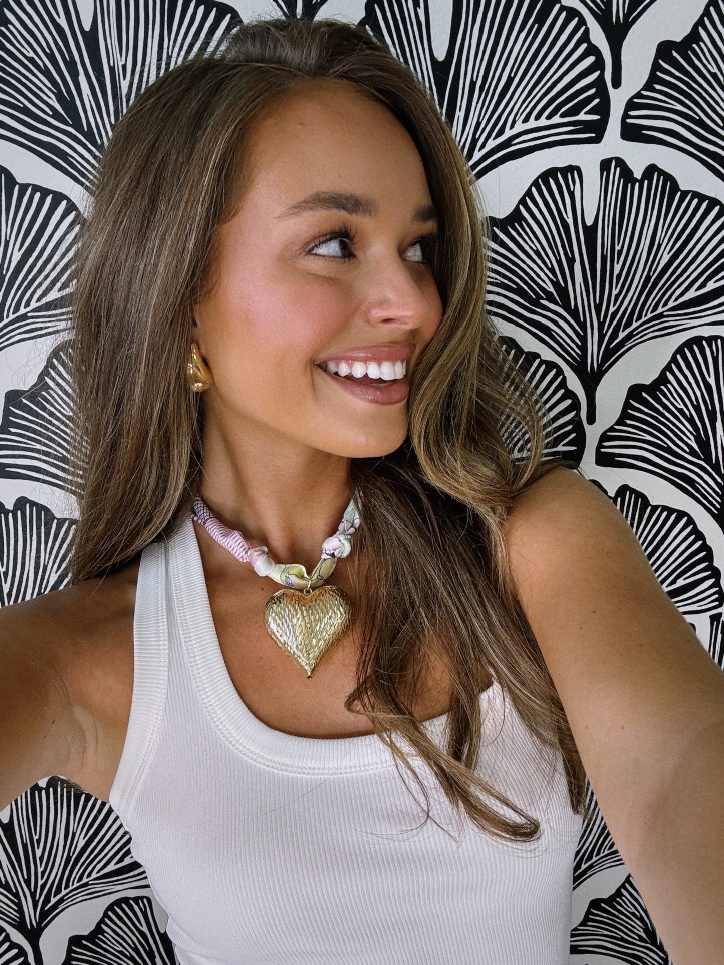Get It Girl Scarf Necklace