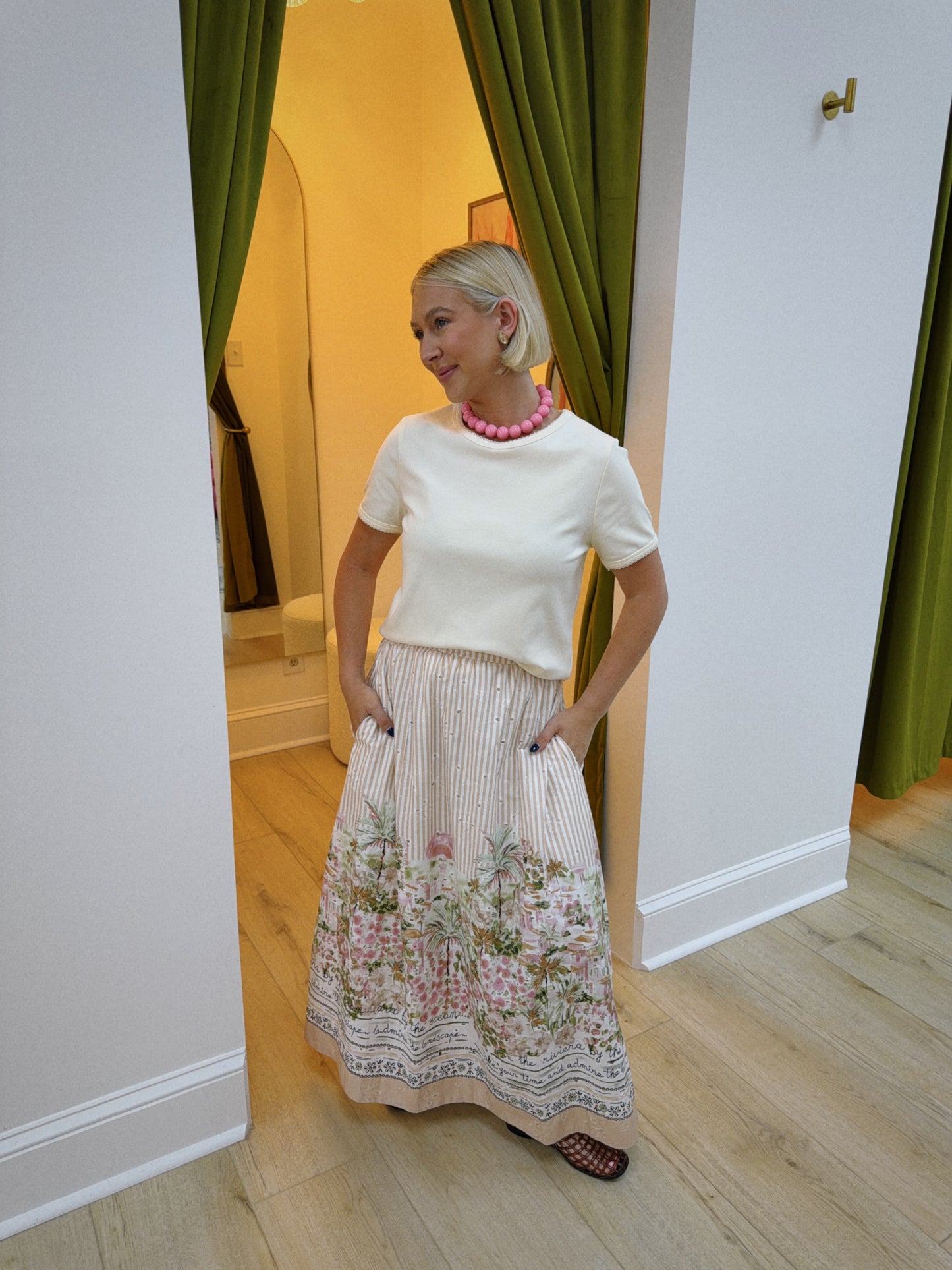 The Sophie Tee - Cream